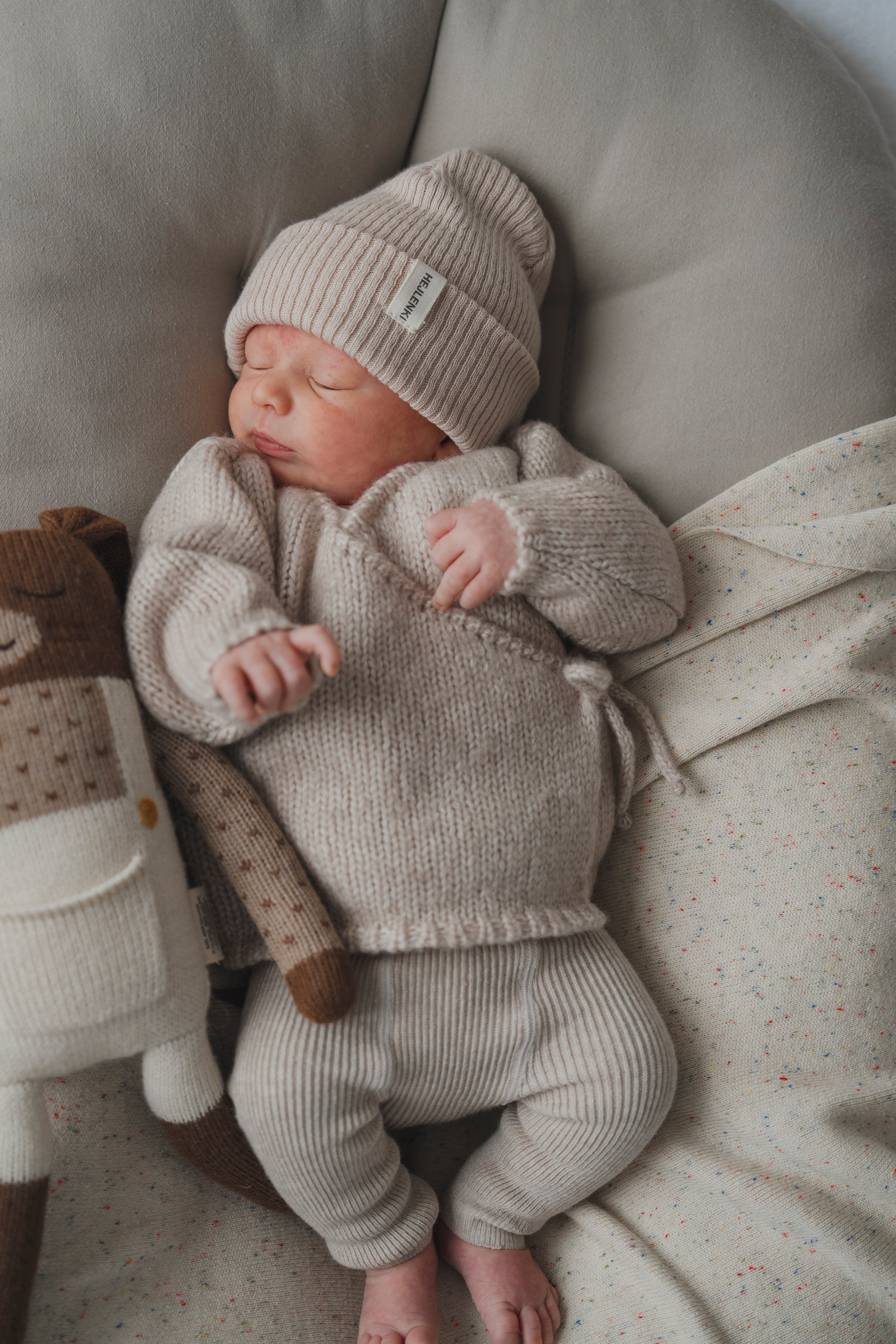 WRAP CARDIGAN WOOL BLEND