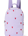 KIDS BACKPACK PURPLE HEARTS