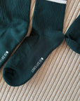 FAMILY TENNIS SOCKS DARK GREEN