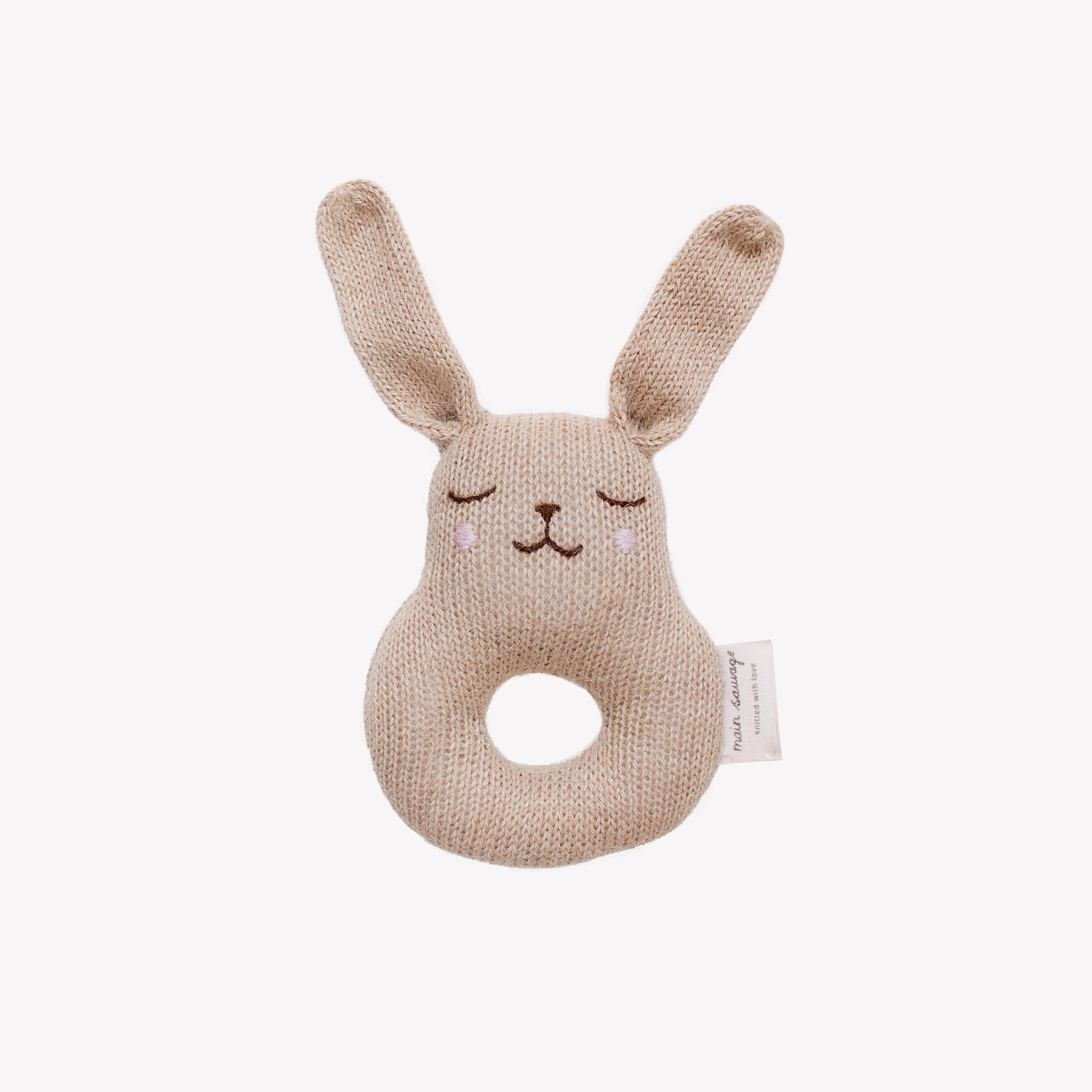 SOFT RATTLE BUNNY