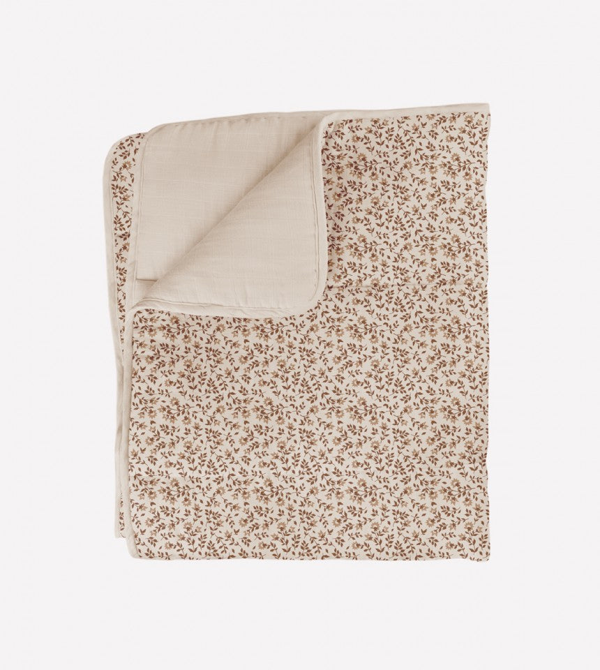 QUILTED BLANKET HIBISCUS
