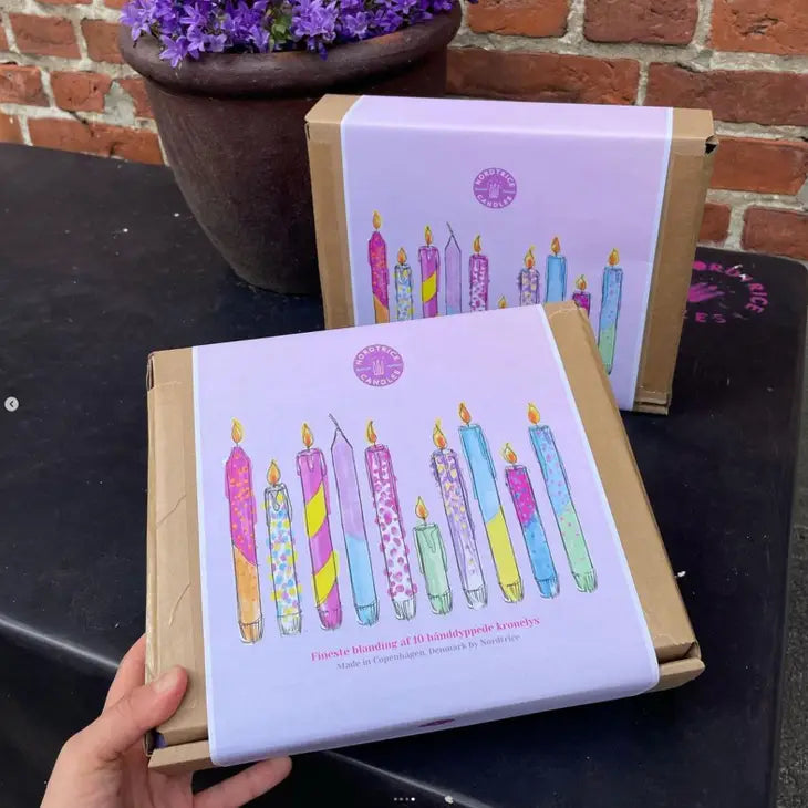MARBLE CANDLES GIFT BOX