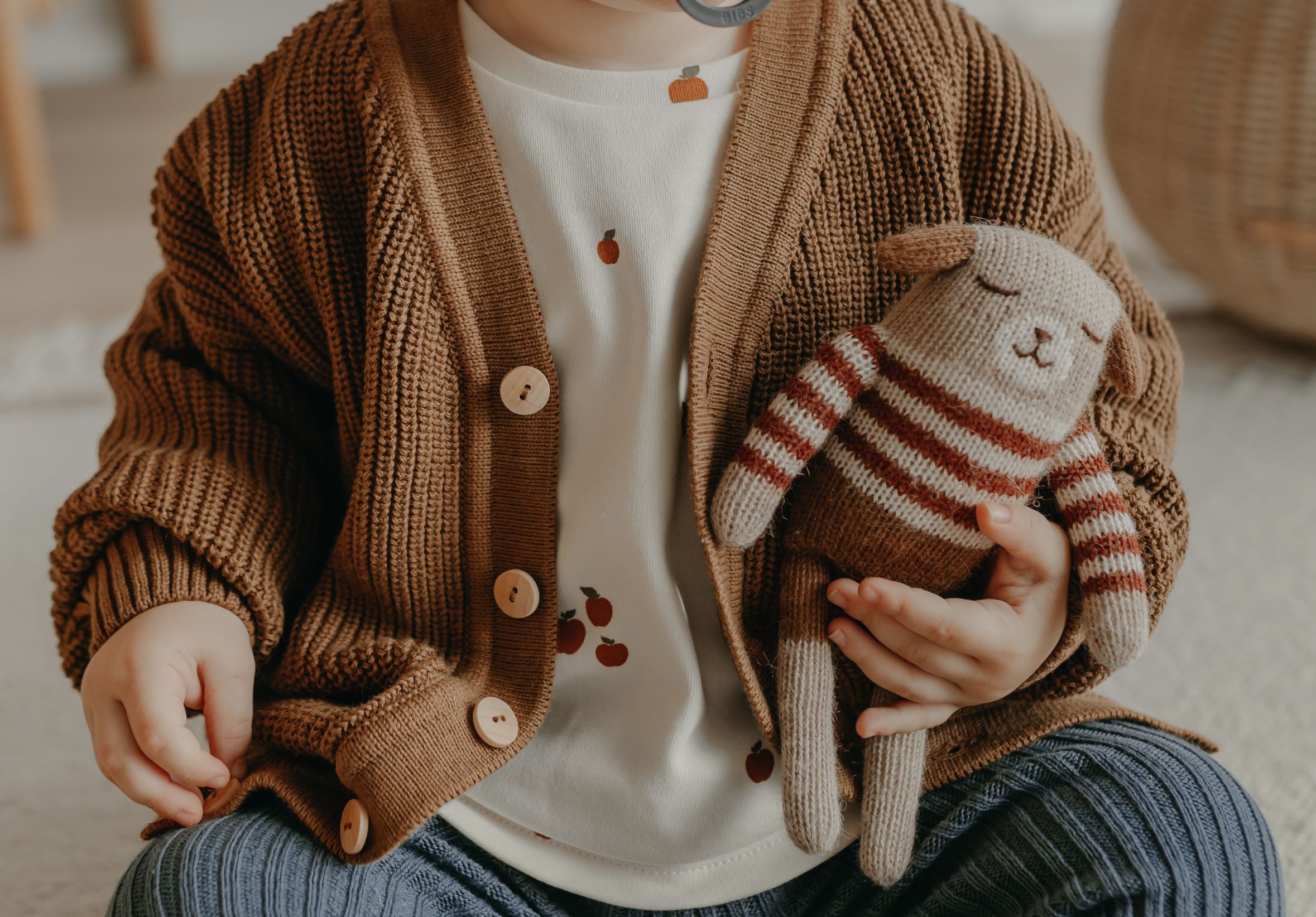 OVERSIZE CARDIGAN HAZELNUT