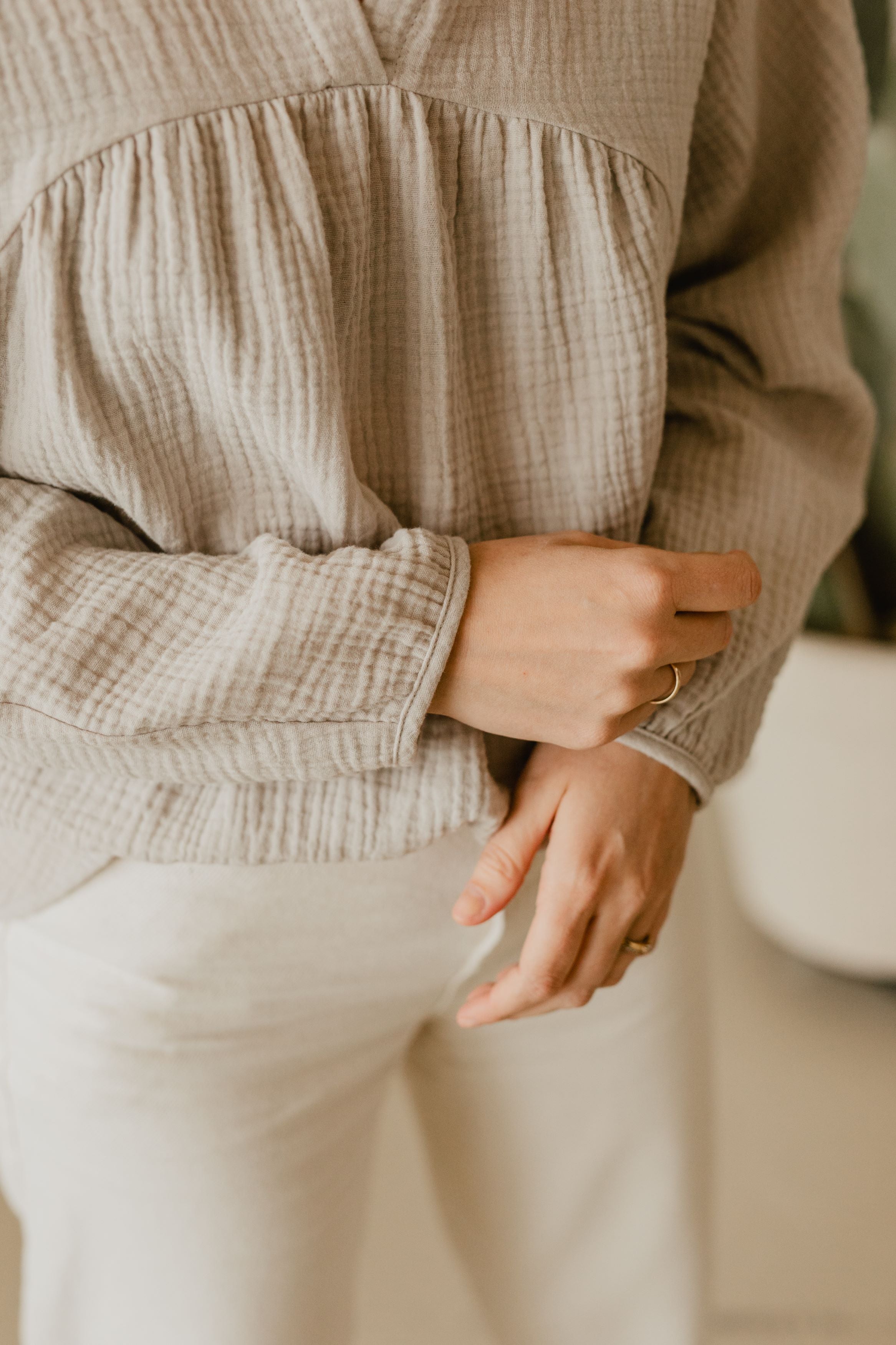WOMAN MUSLIN SHIRT
