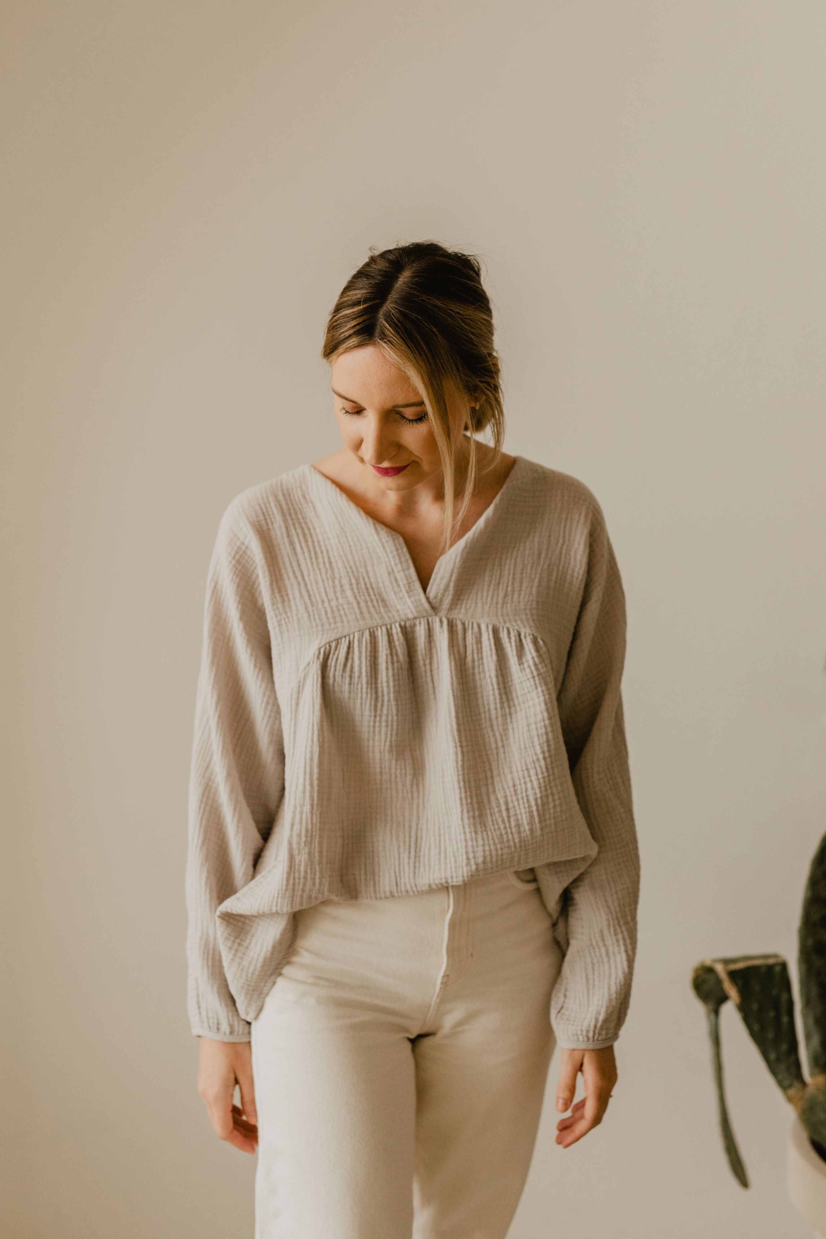 WOMAN MUSLIN SHIRT