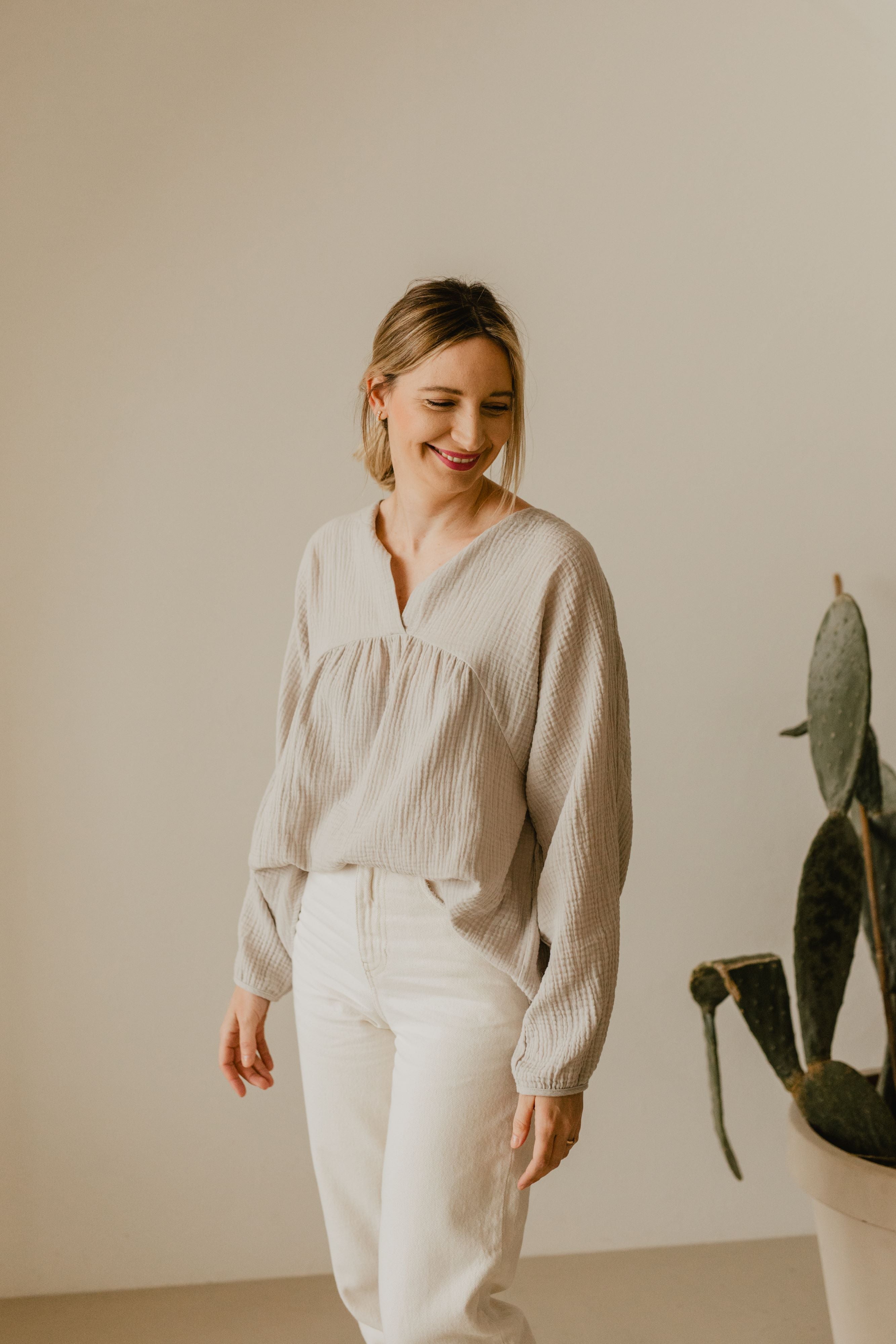 WOMAN MUSLIN SHIRT