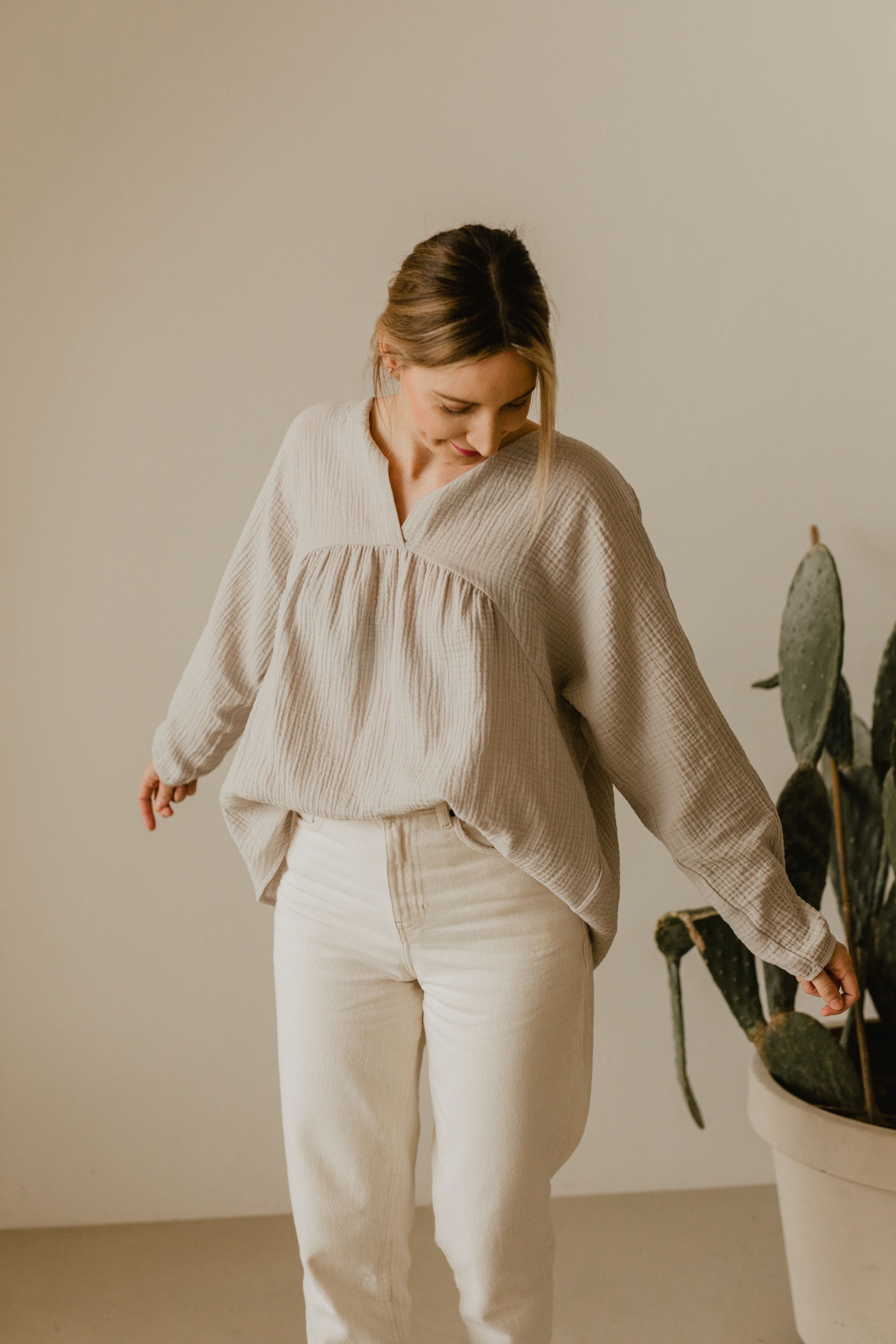 WOMAN MUSLIN SHIRT