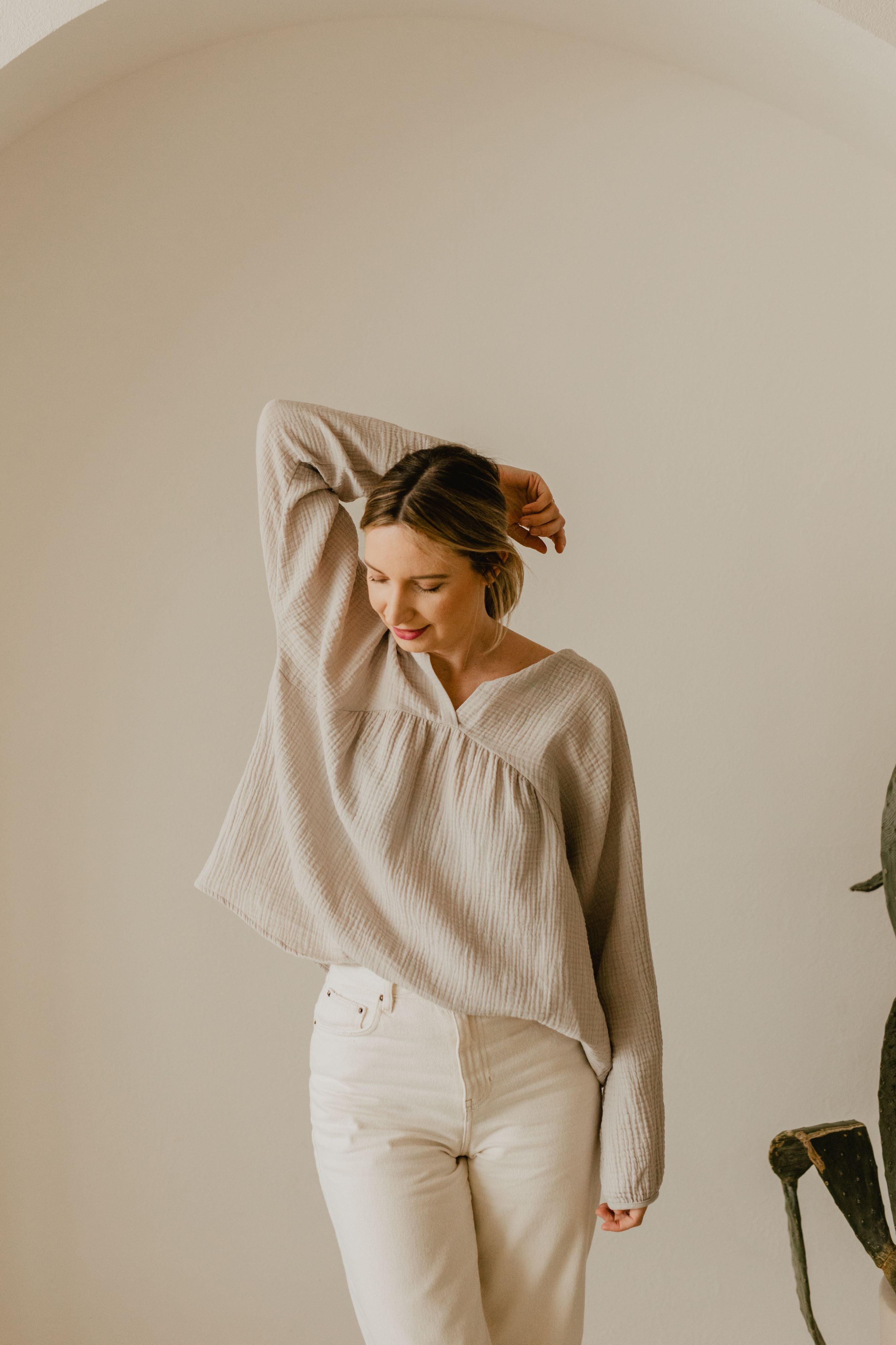 WOMAN MUSLIN SHIRT