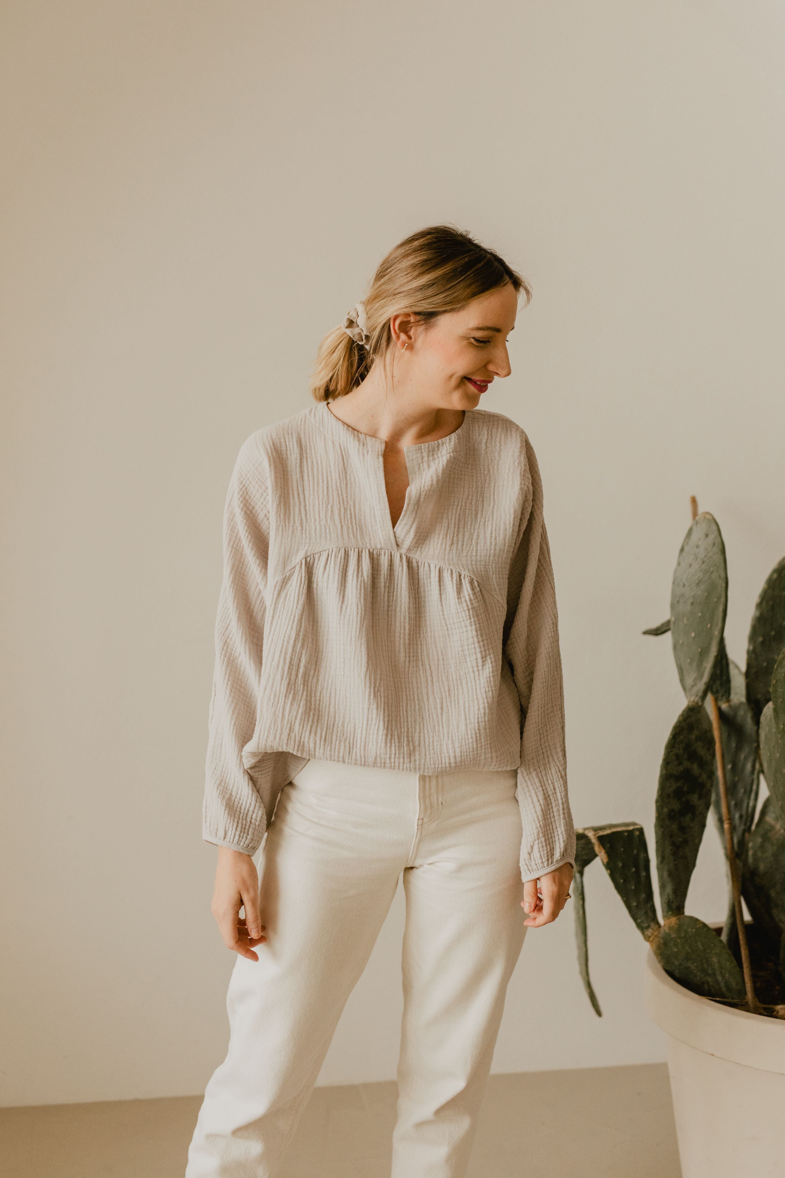 WOMAN MUSLIN SHIRT