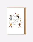 WELCOME TO THE WORLD CARD A5