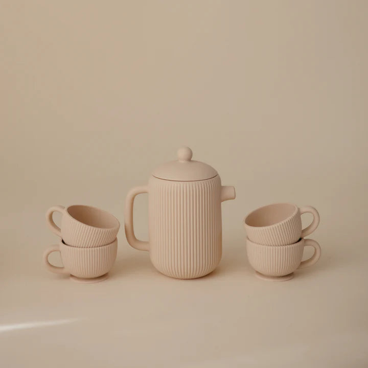 SILICONE TEA PLAY SET