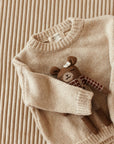 EXTRAFINE MERINO WOOL KNIT PULLI (CASHMERE BLEND)