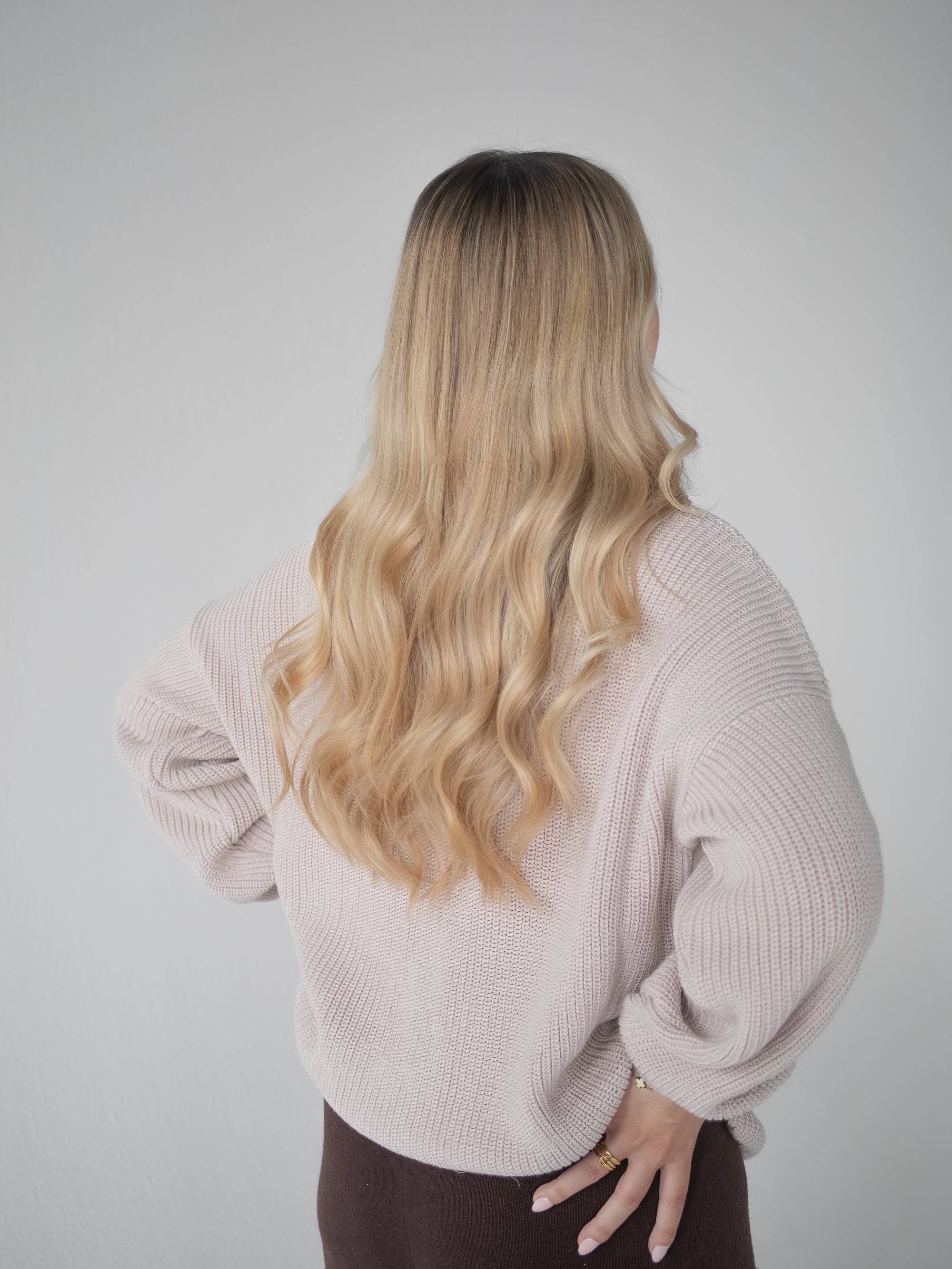 WOMEN KNIT PULLI SILKY TOFU