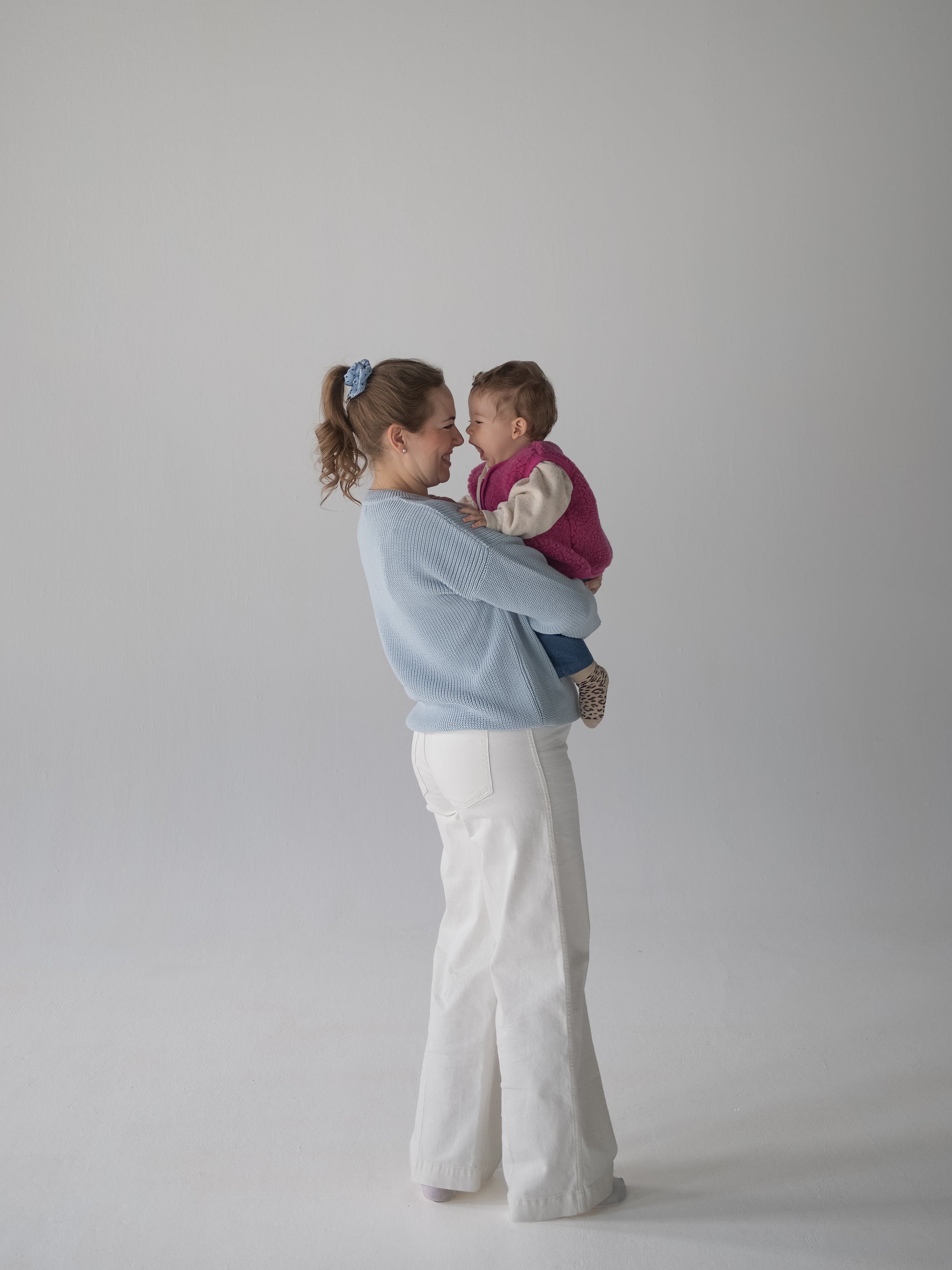 WOMEN KNIT PULLI ICE MELT