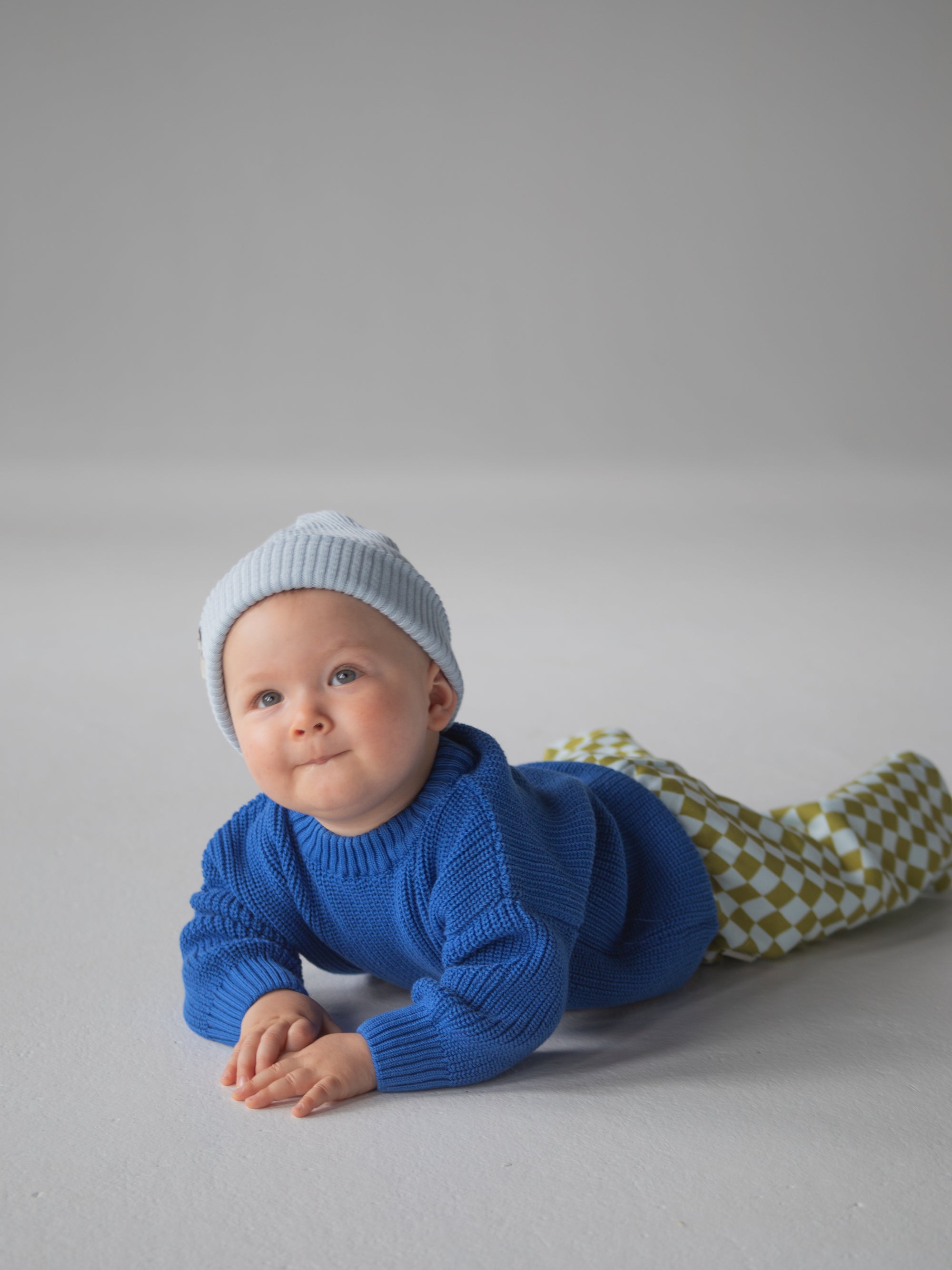 CHUNKY KNIT PULLI NORDIC BLUE
