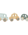3-PACK WOODEN CARS