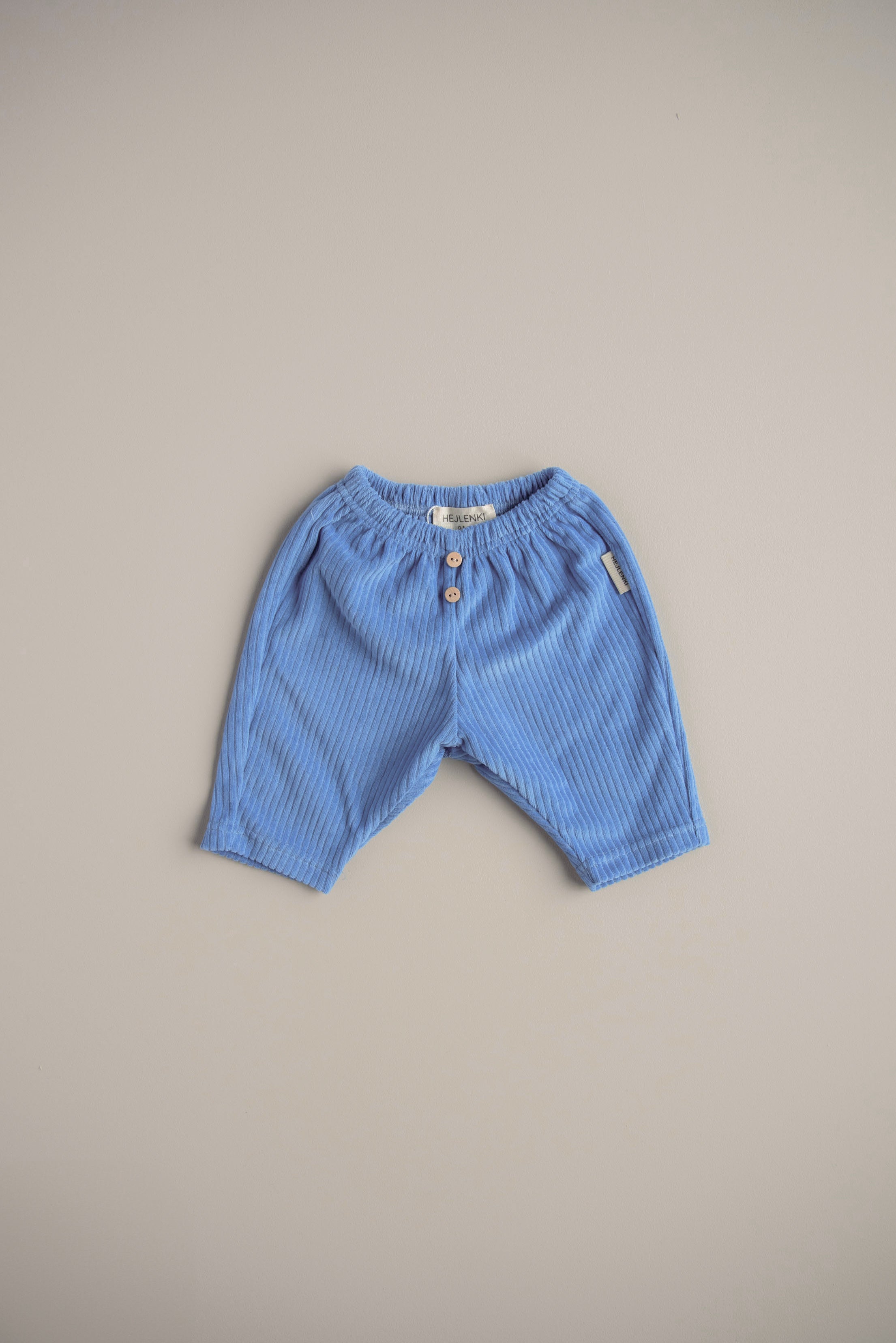 SOFT CORDUROY PANTS CORNFLOWER