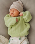 CHUNKY KNIT PULLI CREAMY PISTACHIO