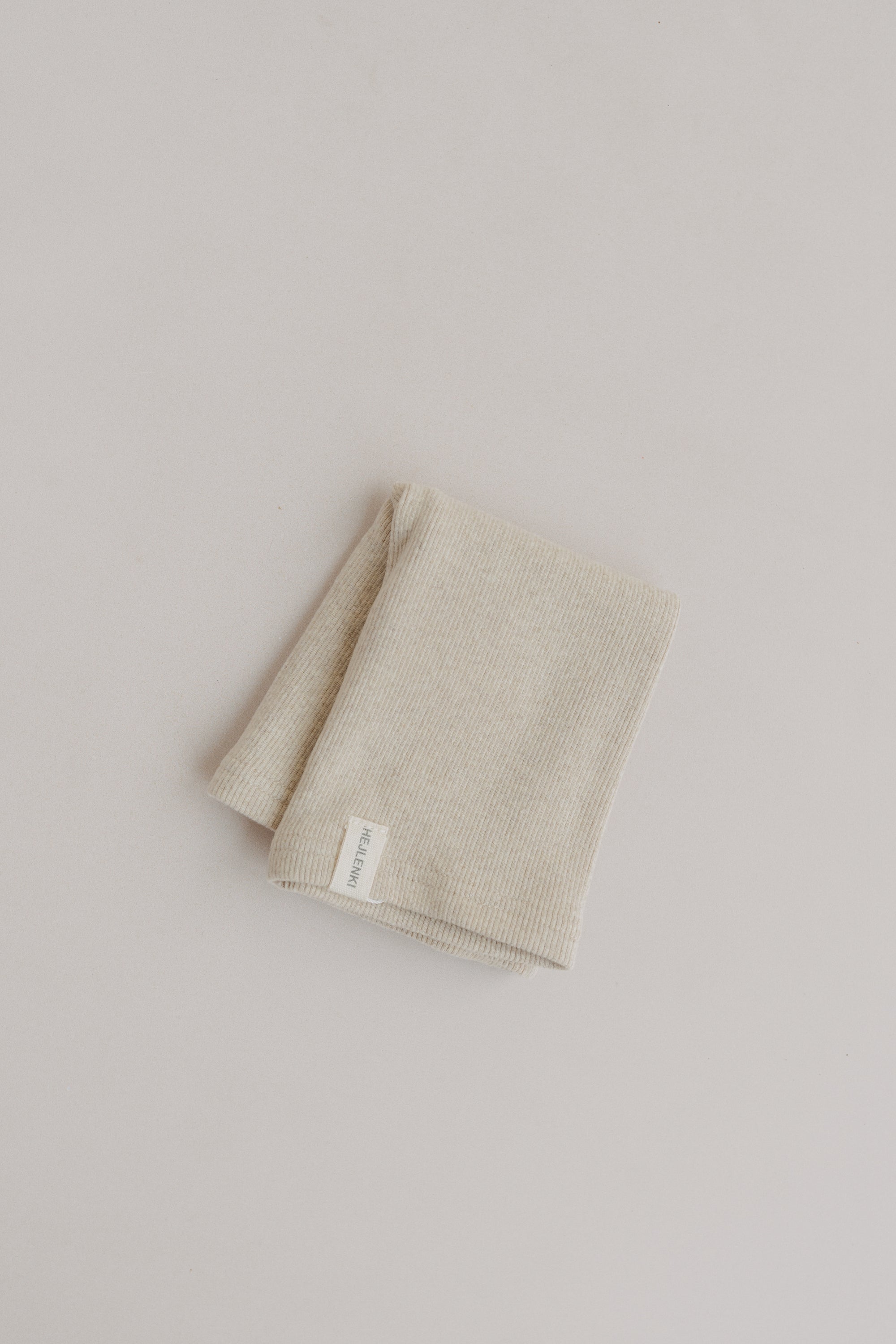 SOFT RIB LOOP BEIGE
