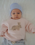 PETIT LAPIN SWEATER SUGARPINK