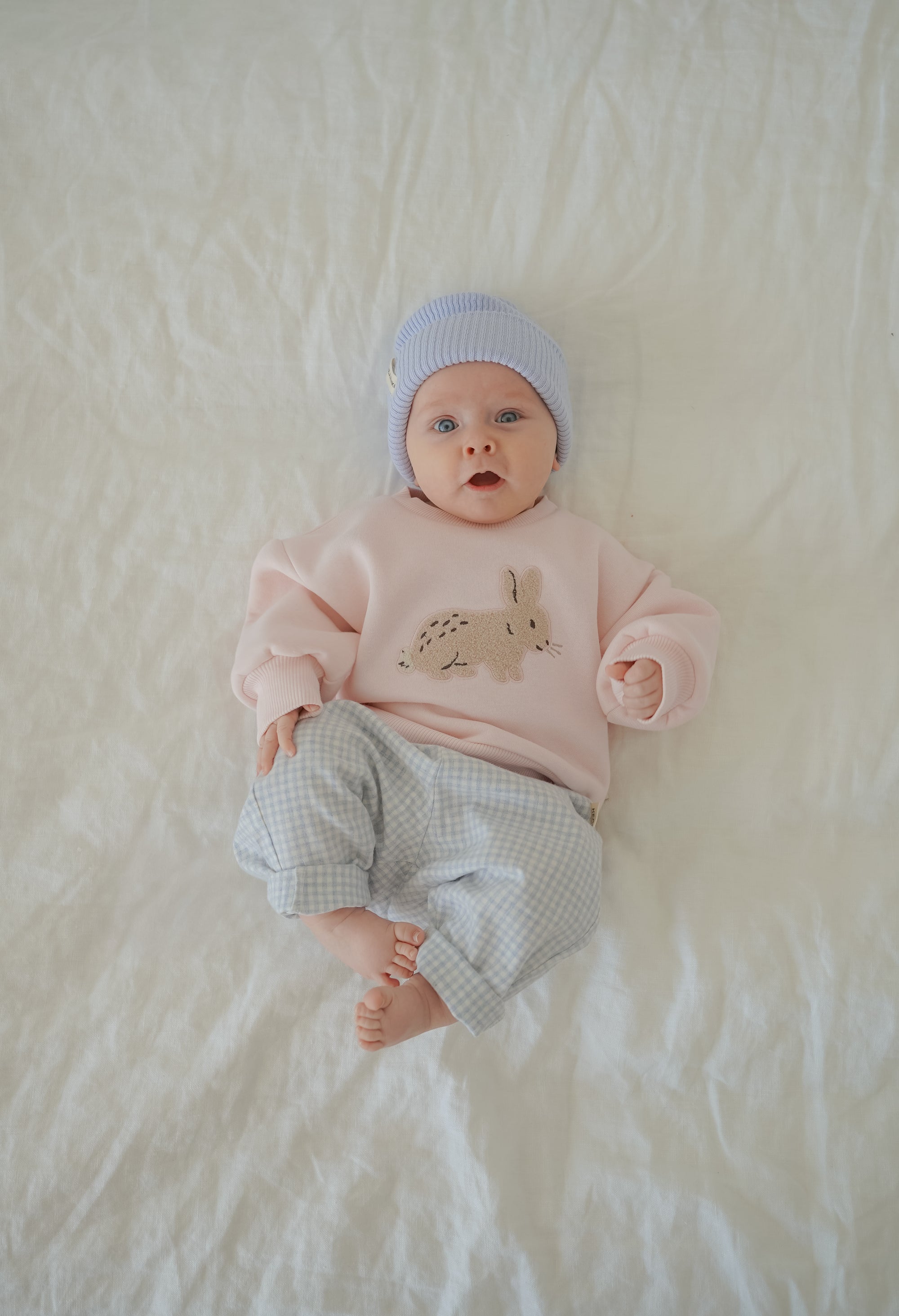 PETIT LAPIN SWEATER SUGARPINK