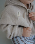SOFT FLEECE JACKET BEIGE