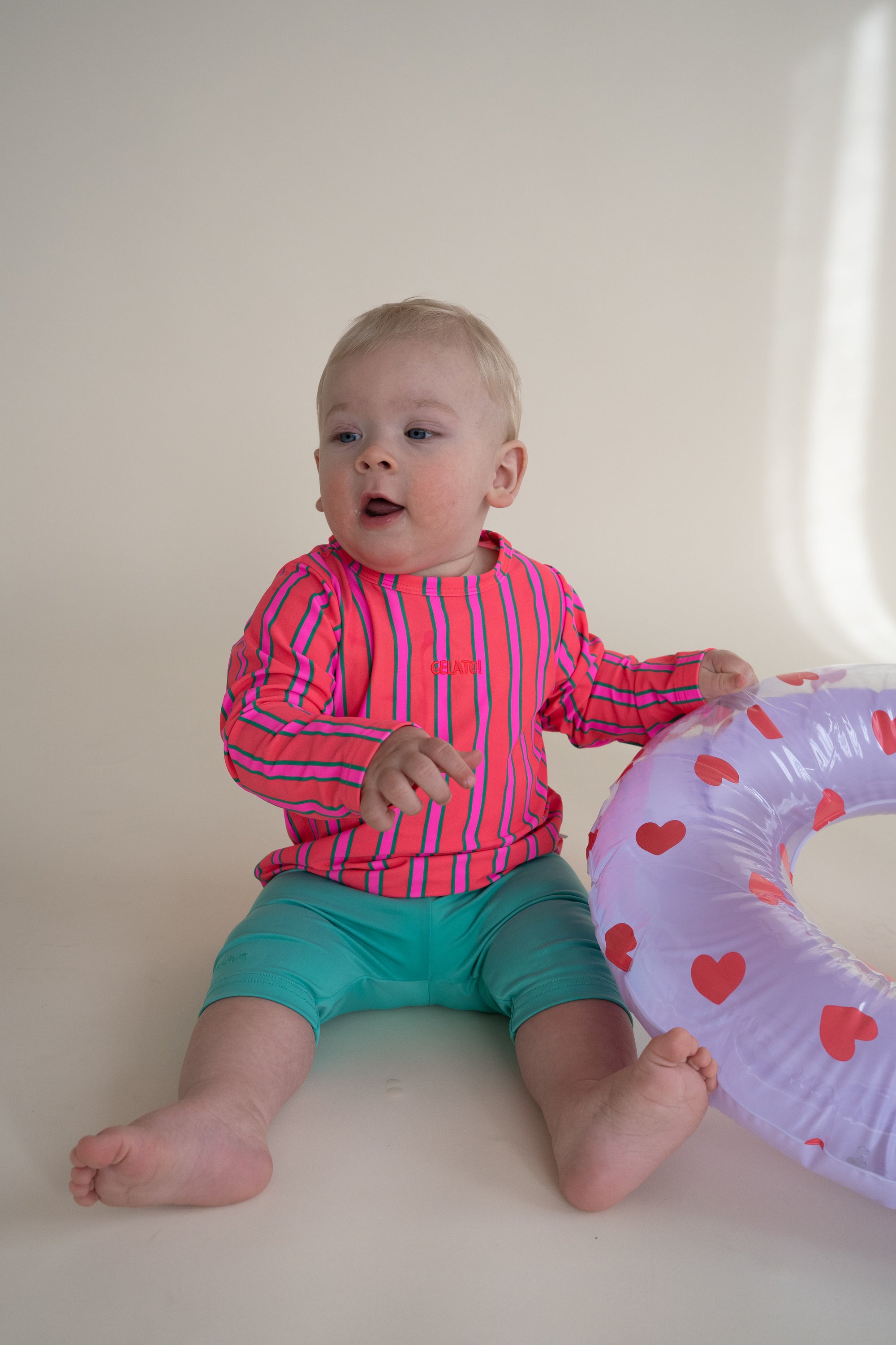 UV-SWIM SHIRT STRIPES „GELATO“