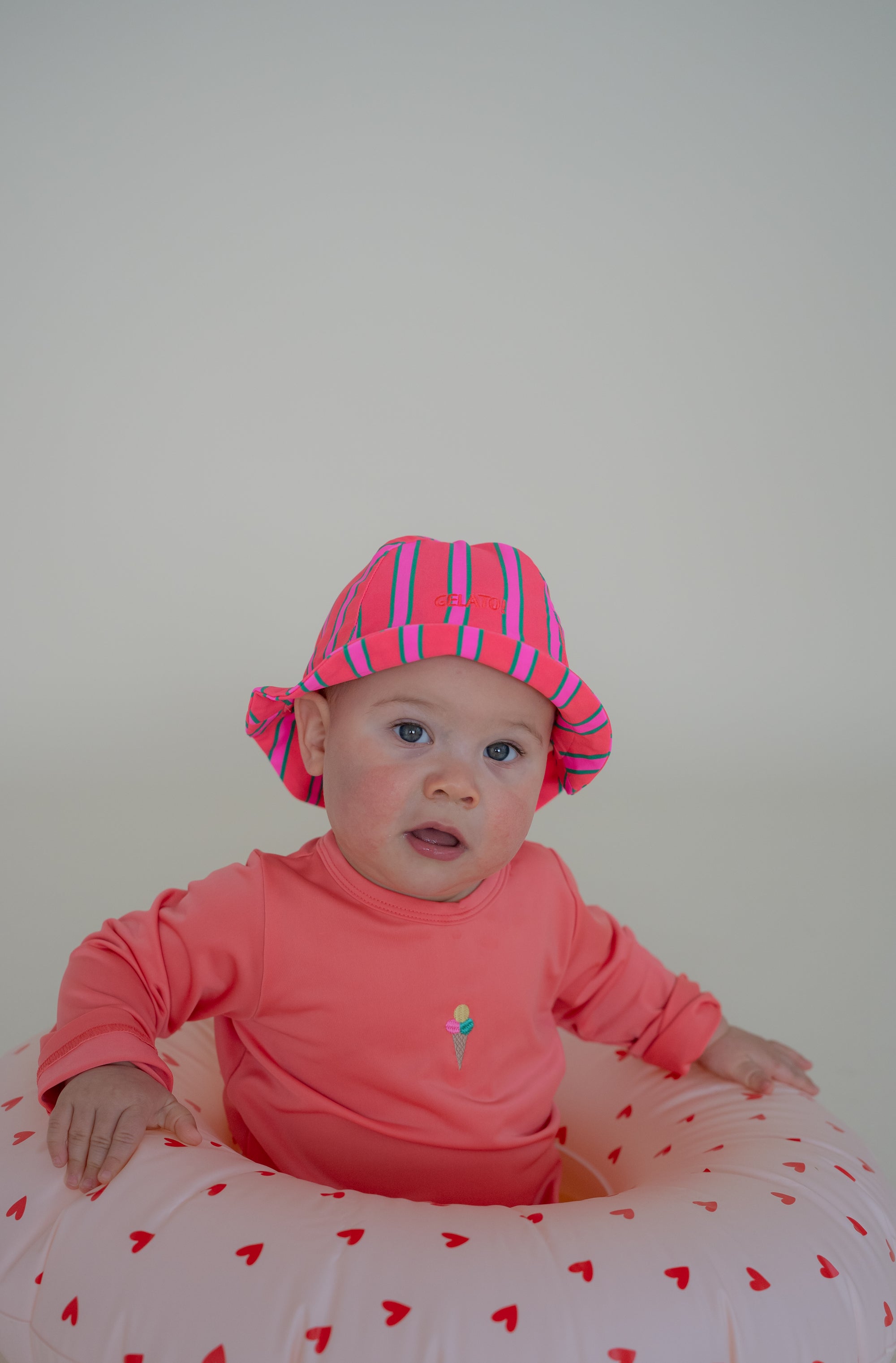 UV-SWIM HAT STRIPES „GELATO“