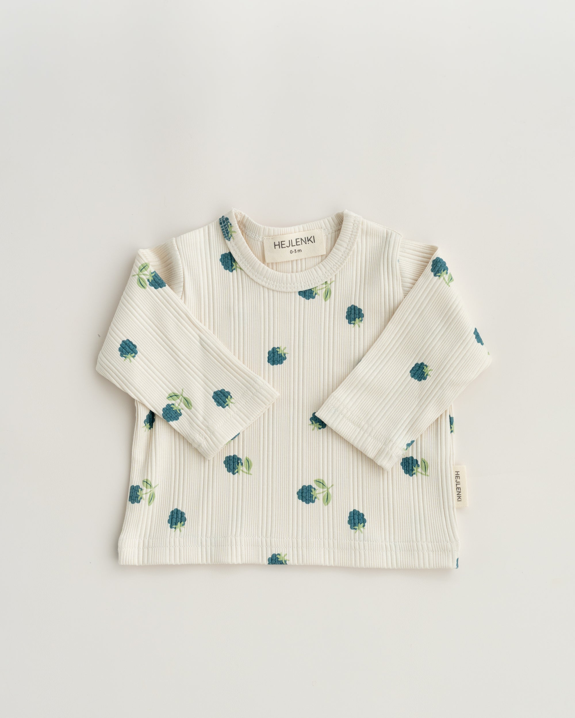 BERRY CUTE RIB LONGSLEEVE
