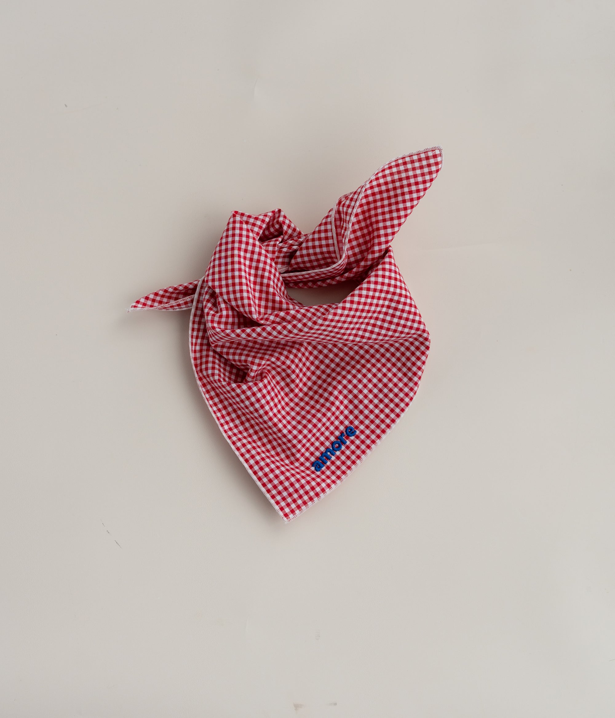 BANDANA SCARF AMORE RED