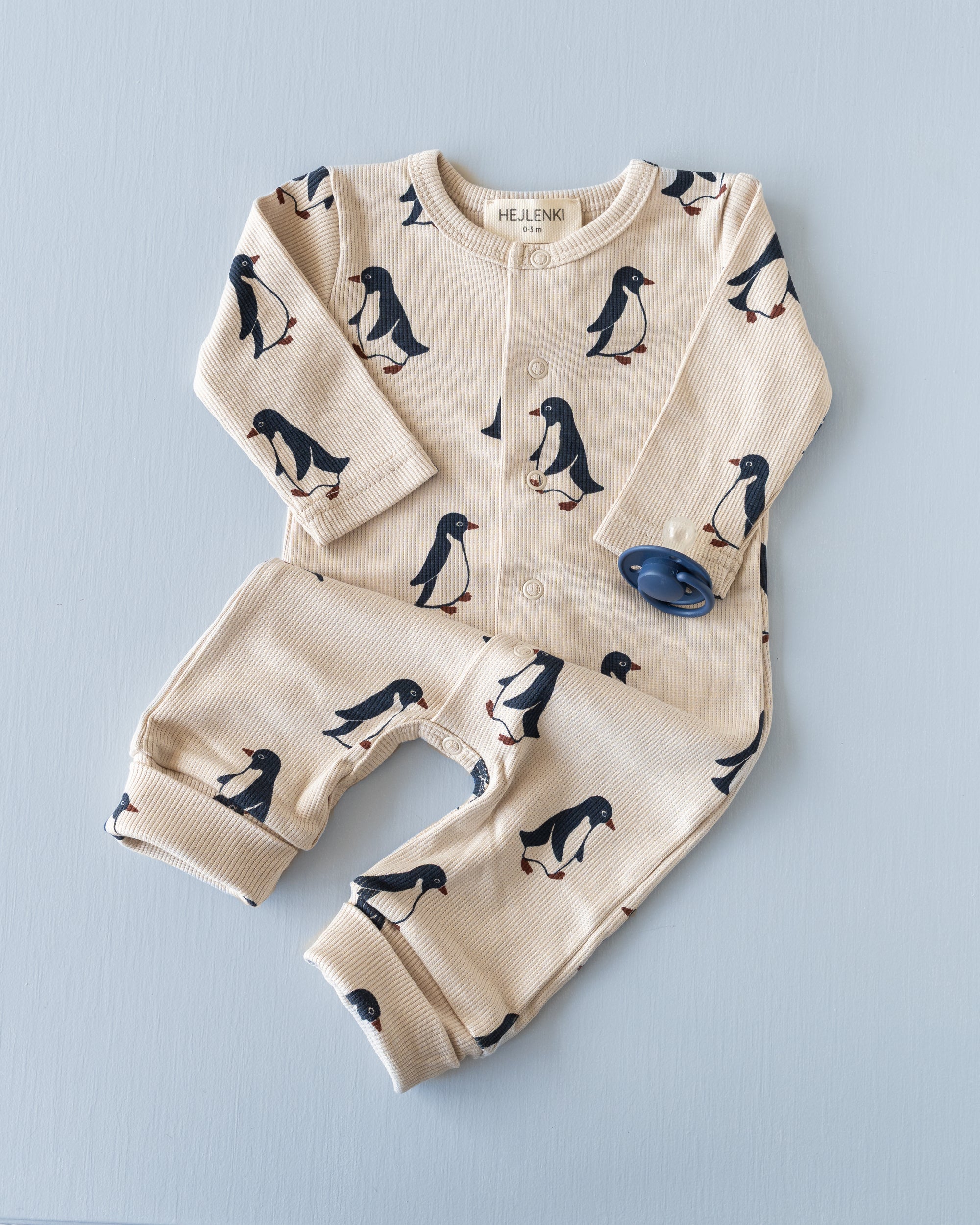 RIB ONEPIECE PENGUIN