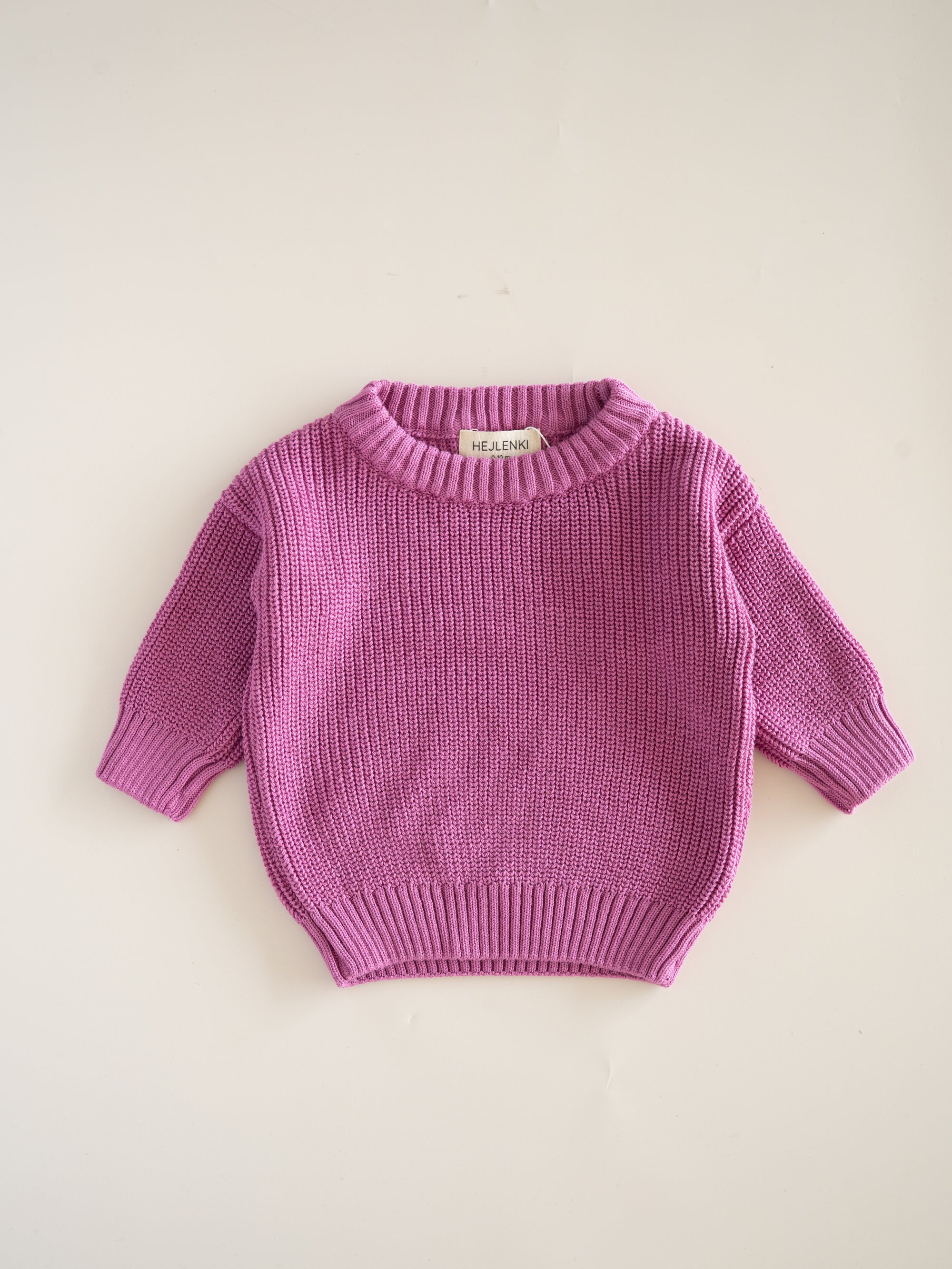 CHUNKY KNIT PULLI WINTER BLOOM