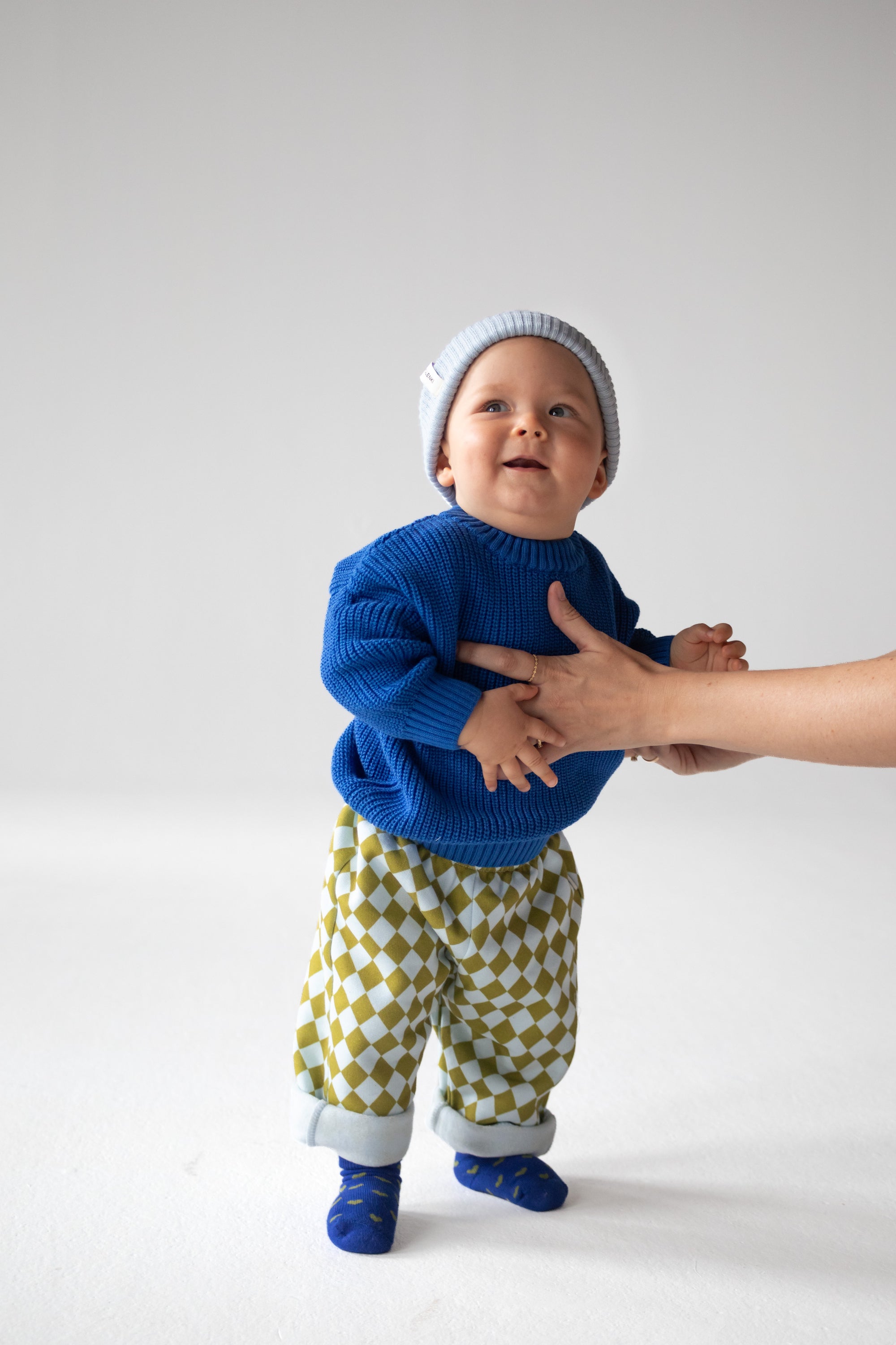 CHUNKY KNIT PULLI NORDIC BLUE