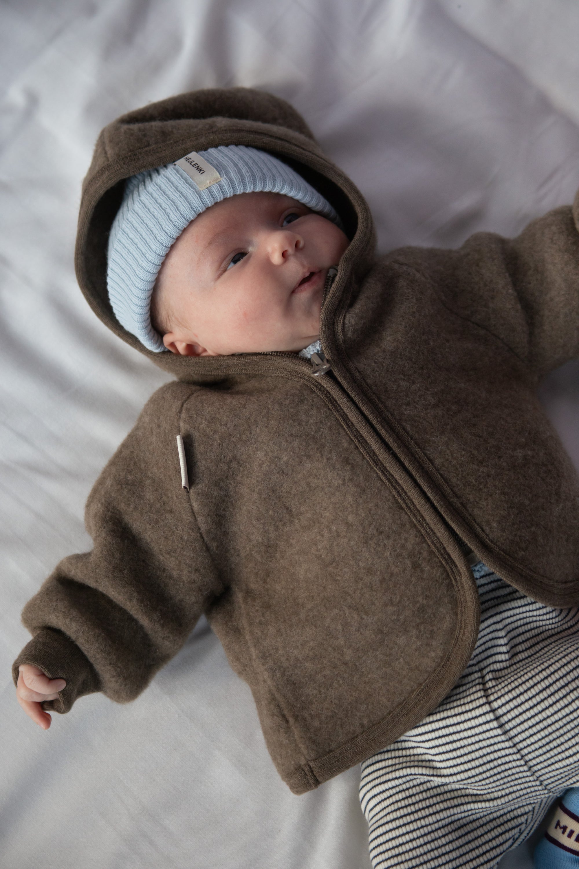 MERINO WOOL FLEECE JACKET HAZEL