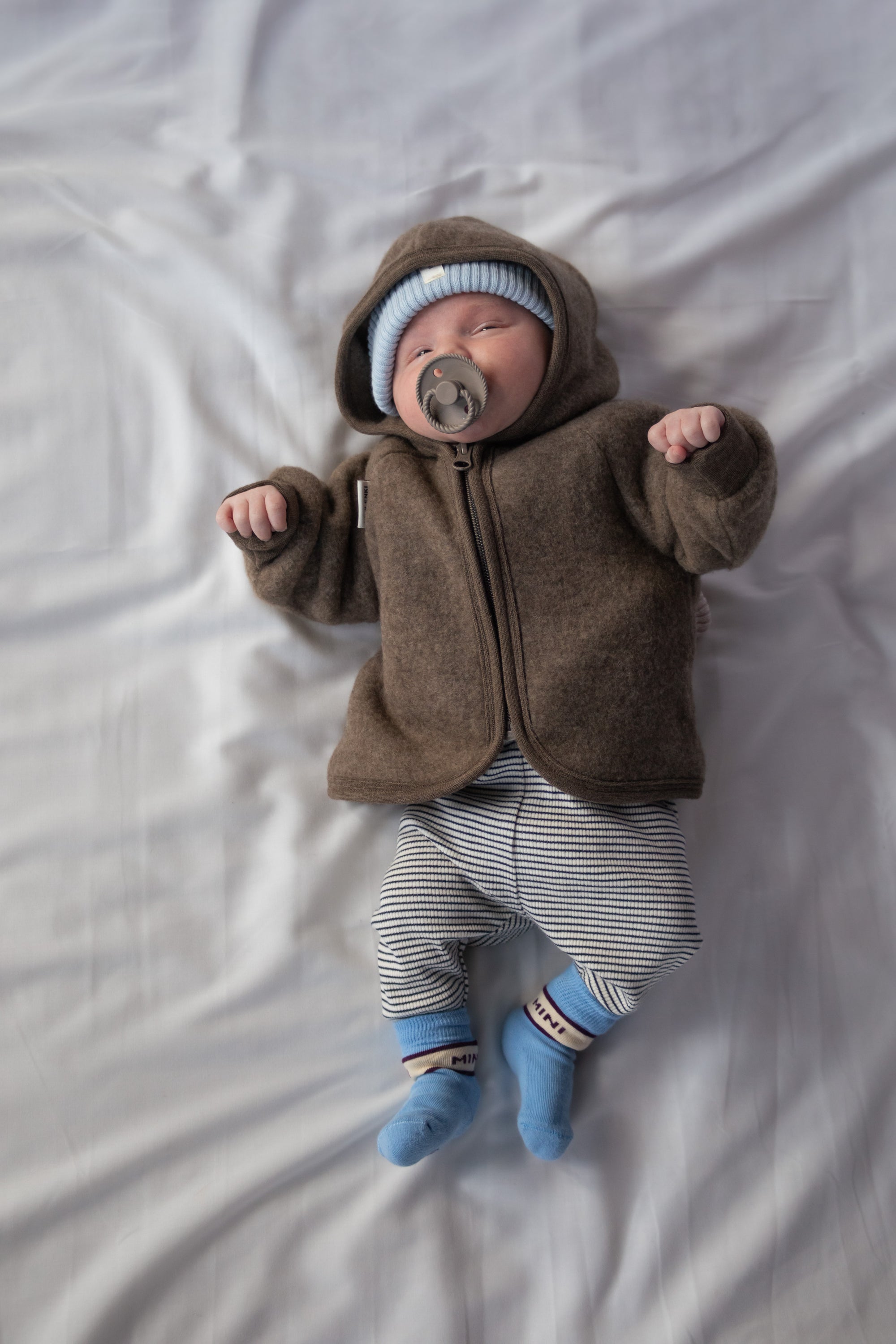 MERINO WOOL FLEECE JACKET HAZEL