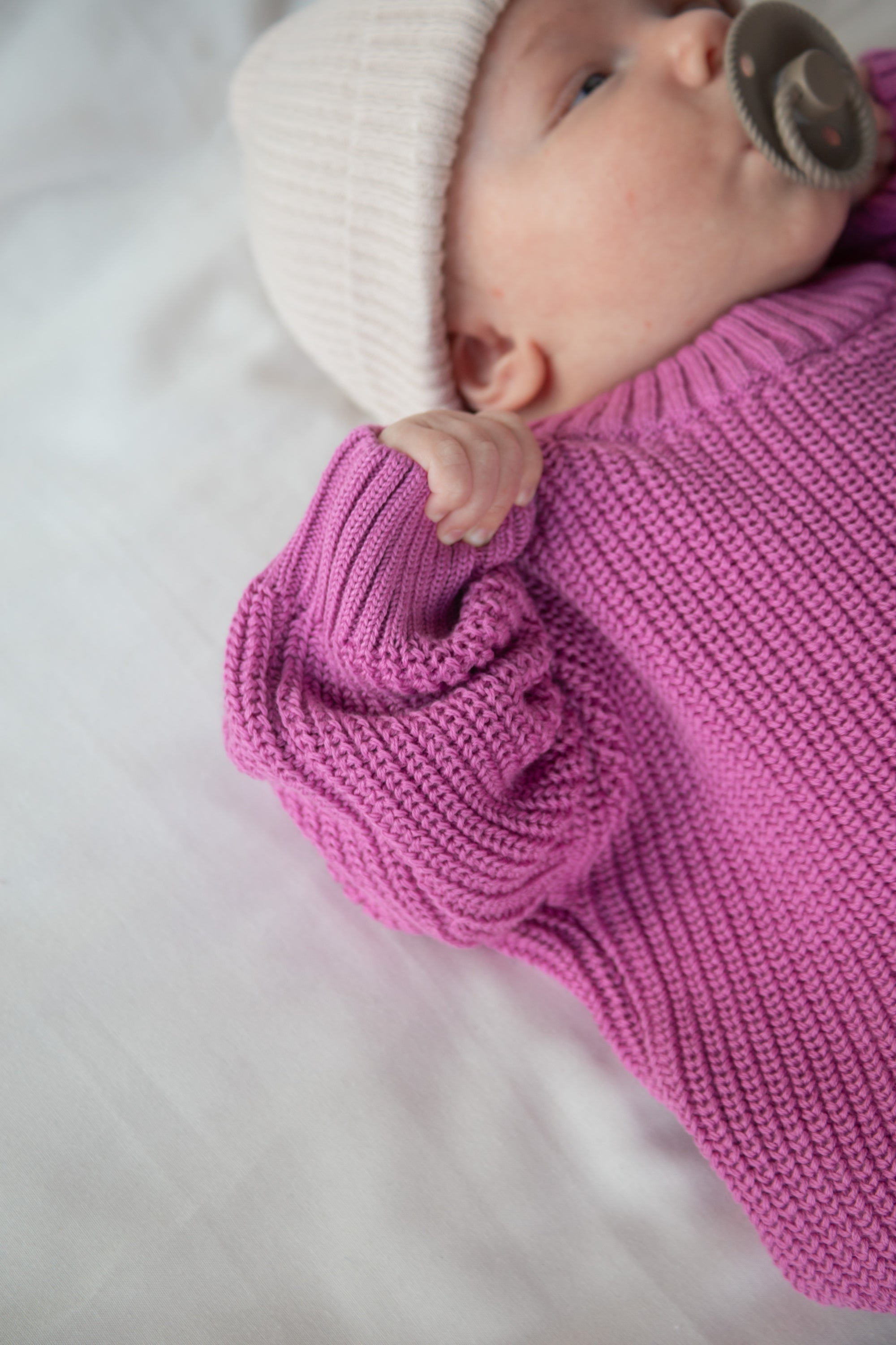 CHUNKY KNIT PULLI WINTER BLOOM
