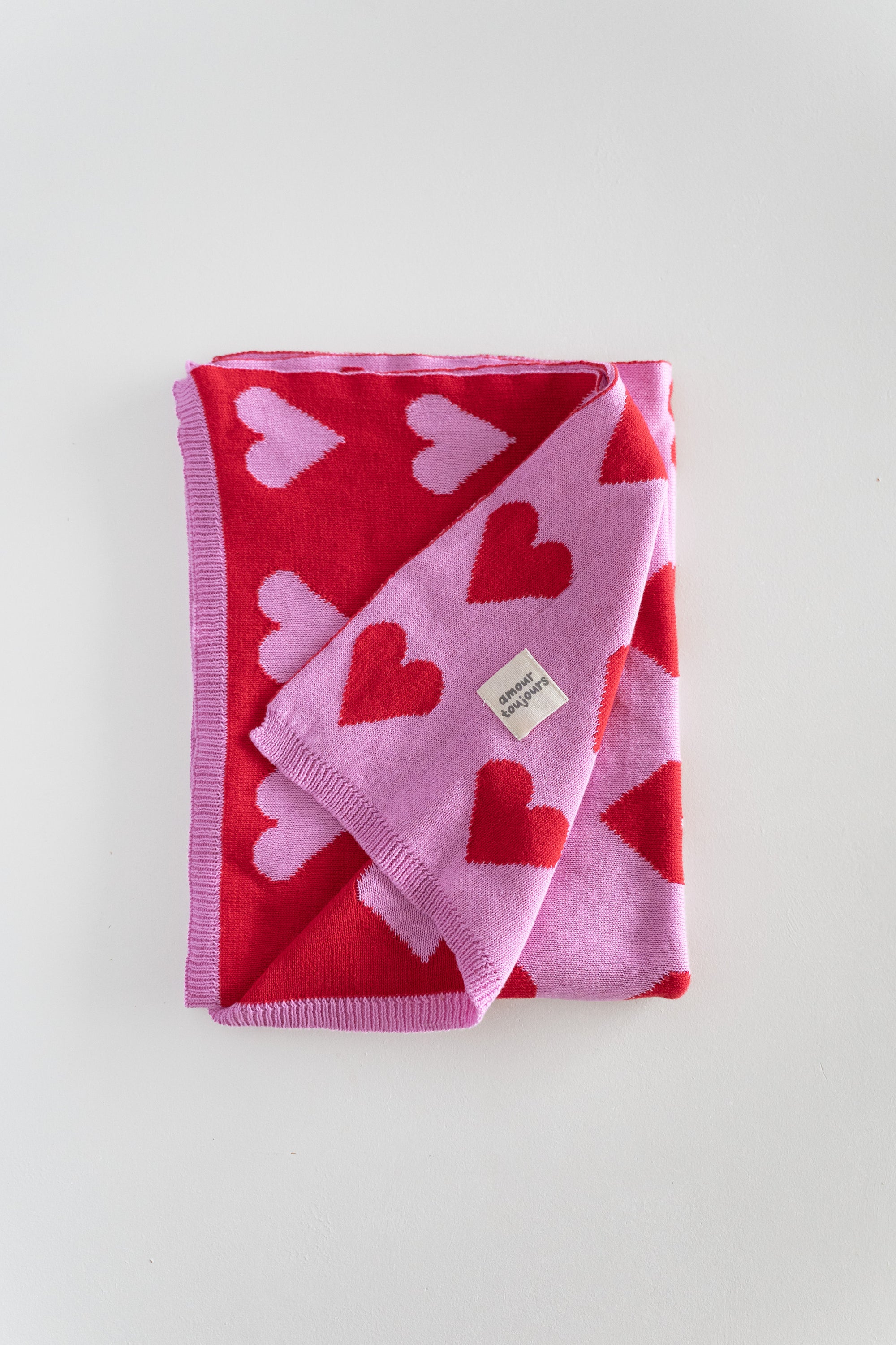 KNIT BLANKET AMORE