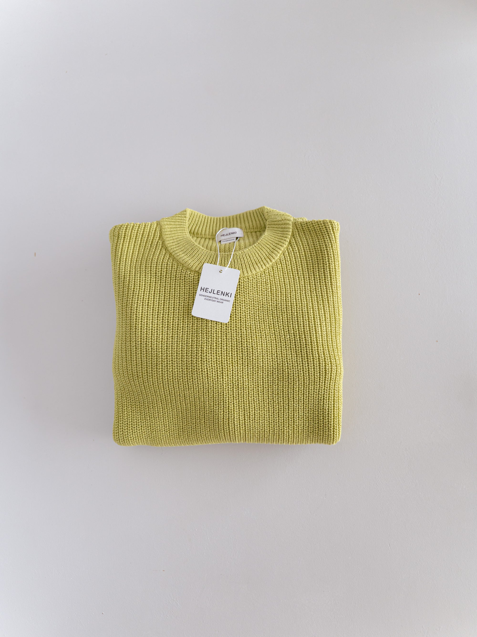 WOMEN KNIT PULLI HERB BUTTER