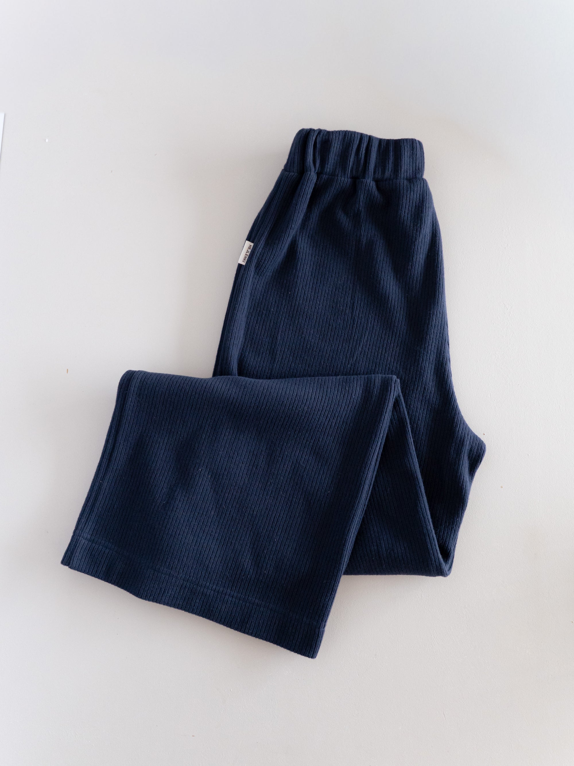 WOMEN KNIT PANTS MIDNIGHT
