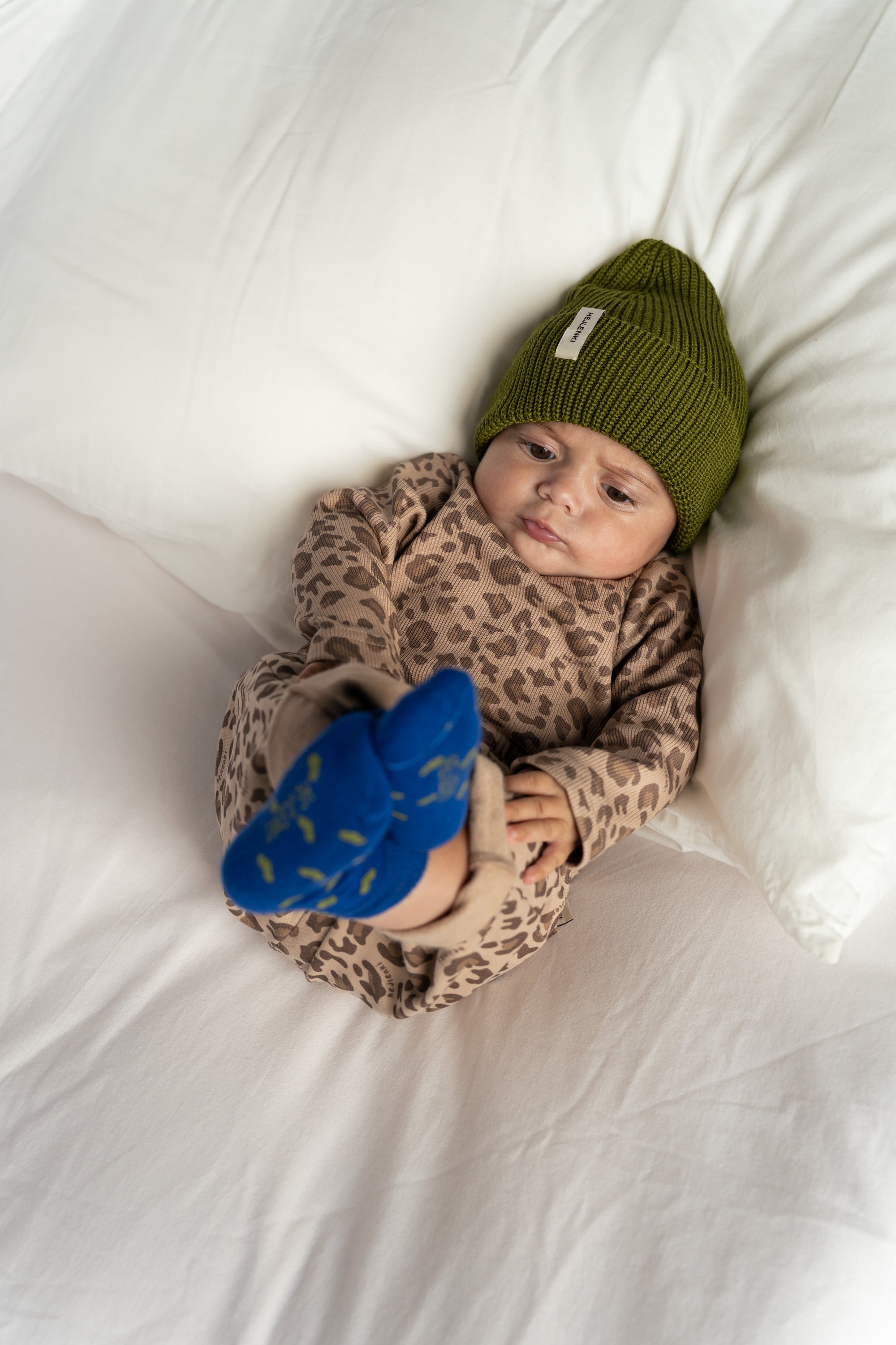 MERINO KNIT BEANIE OLIVE