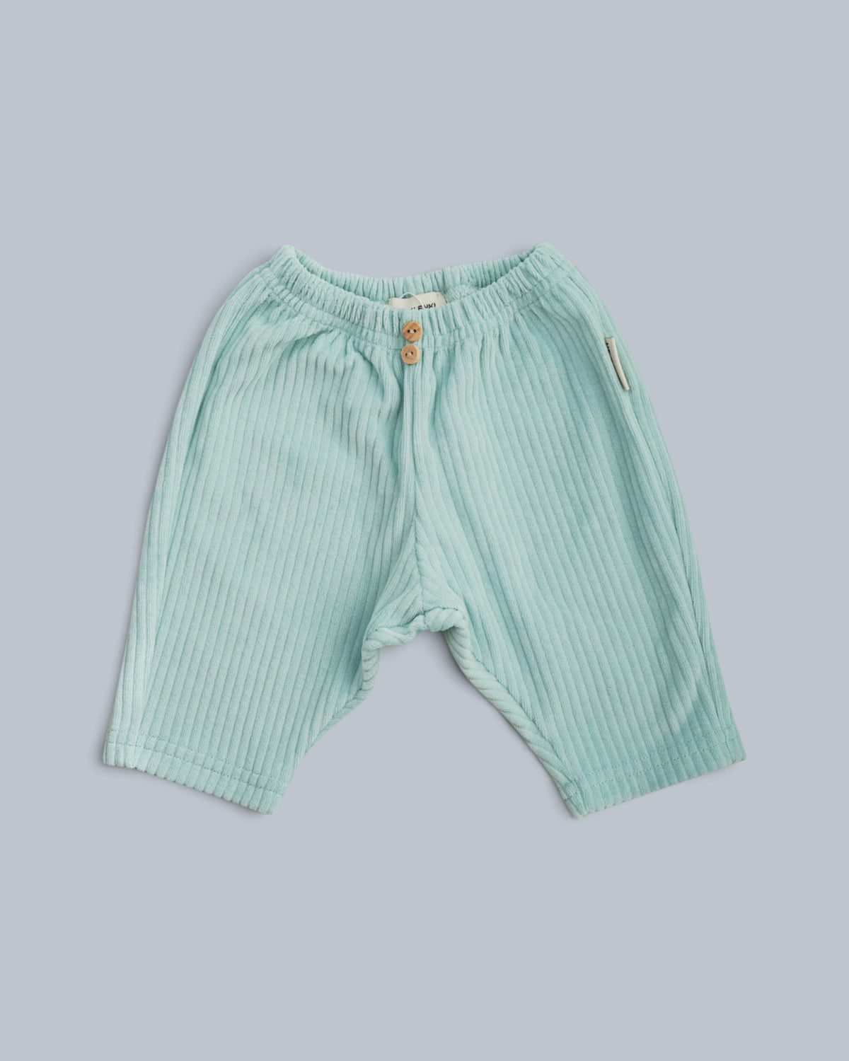 SOFT CORDUROY PANTS GLACIER