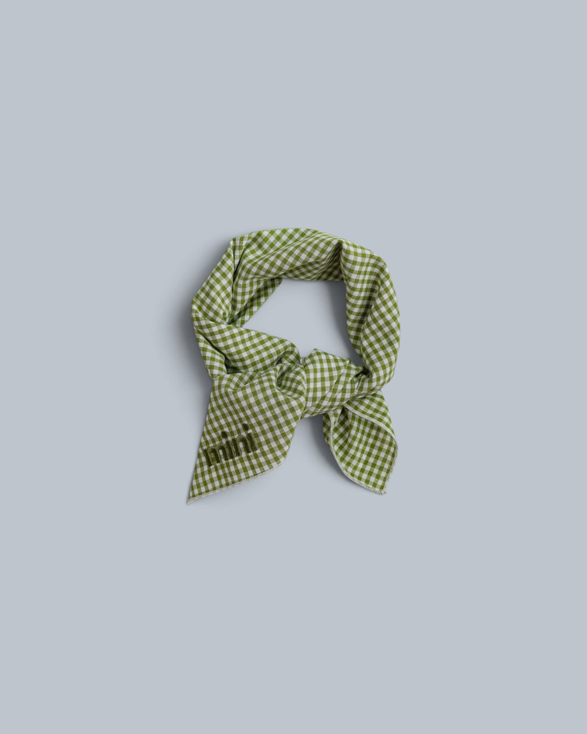 CHECKED BANDANA SCARF MINI