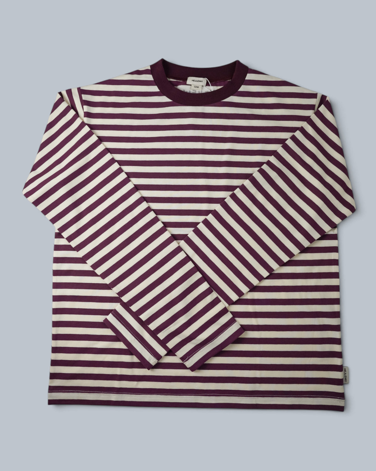 WOMEN OVERSIZED LONGSLEEVE STRIPED BILI