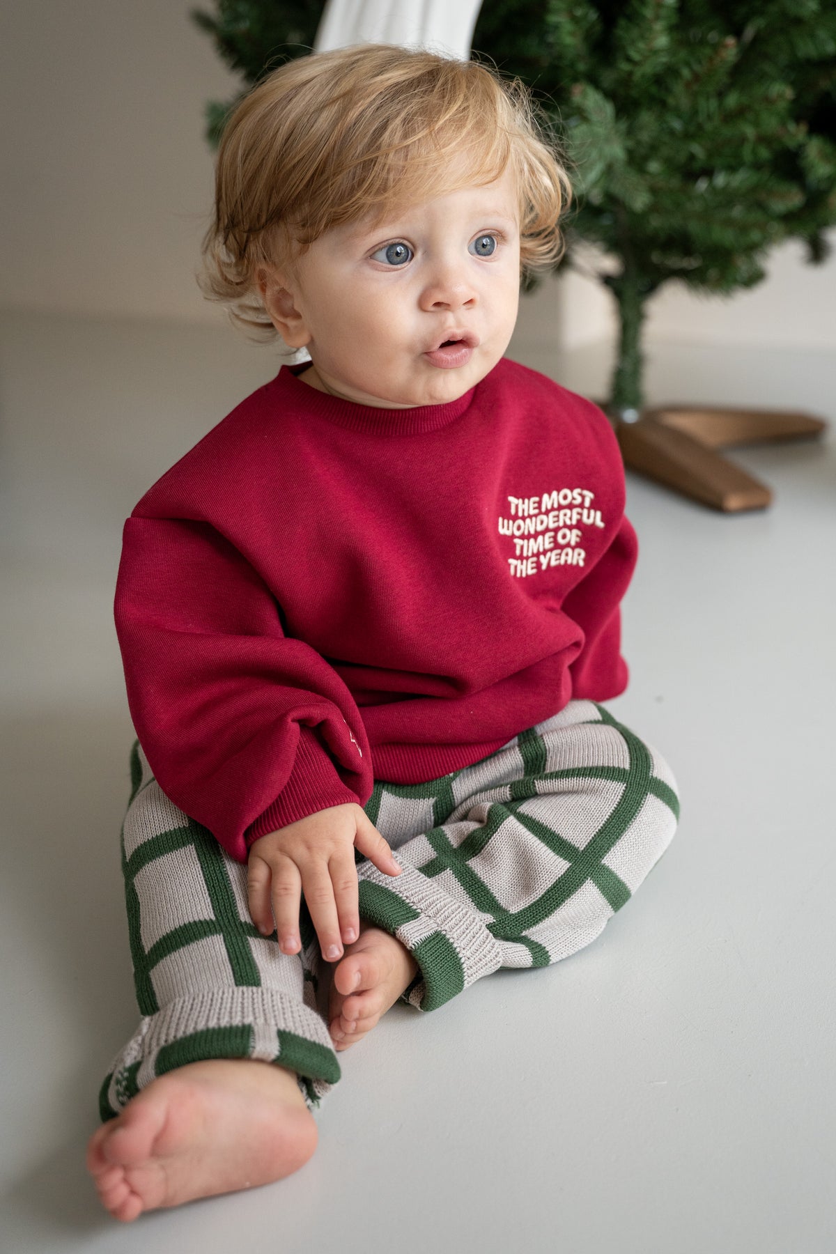 CHRISTMAS SWEATER "MOST WONDERFUL TIME"