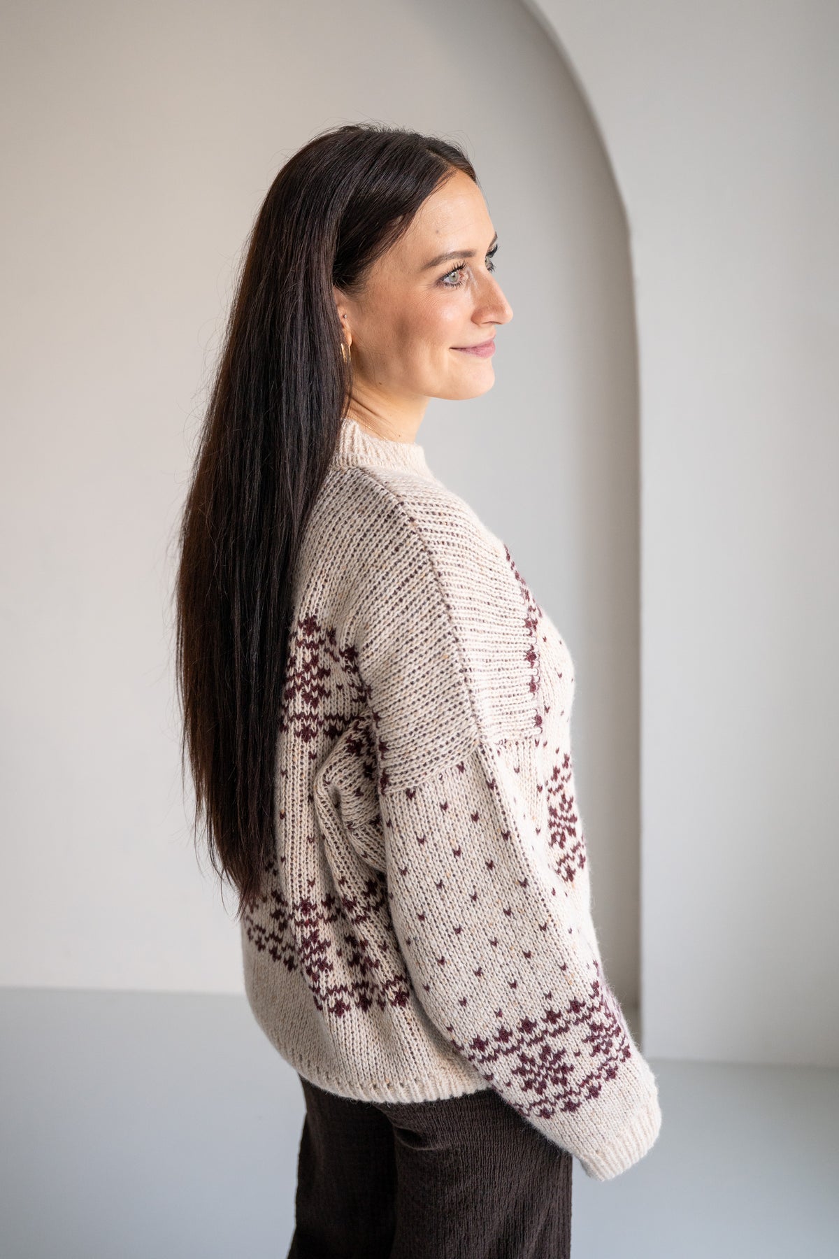 NORWEGIAN WOOL KNIT PULLI WOMEN