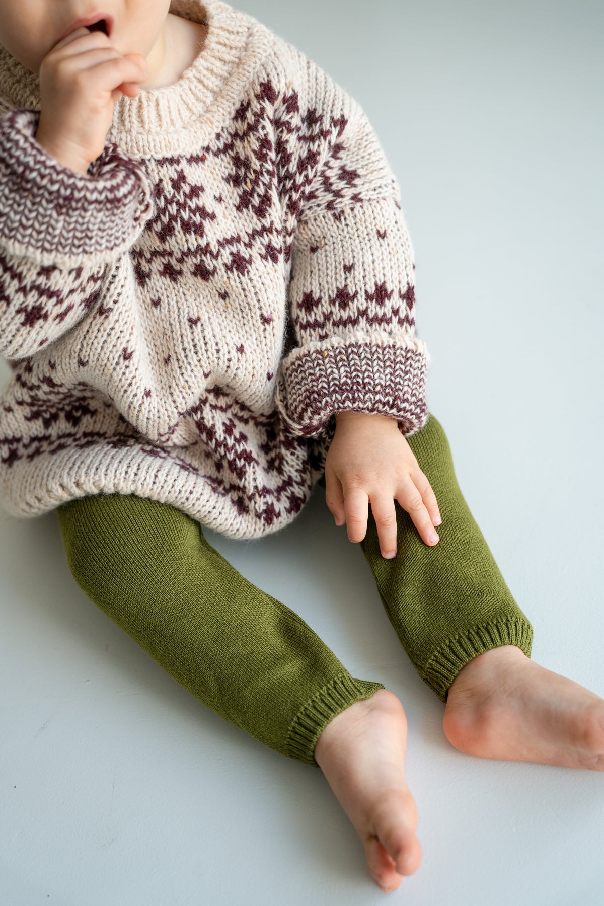 NORWEGIAN WOOL KNIT PULLI