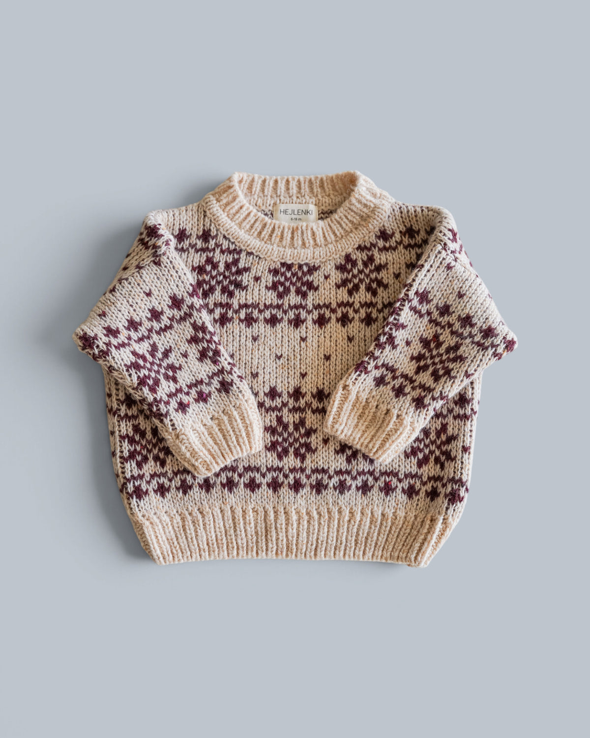 NORWEGIAN WOOL KNIT PULLI