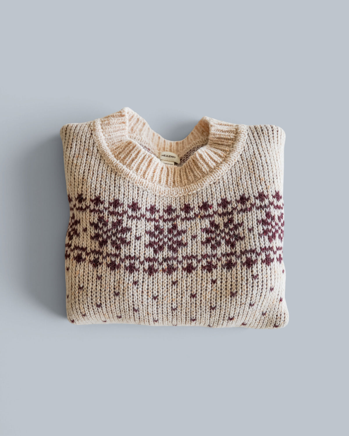 NORWEGIAN WOOL KNIT PULLI WOMEN