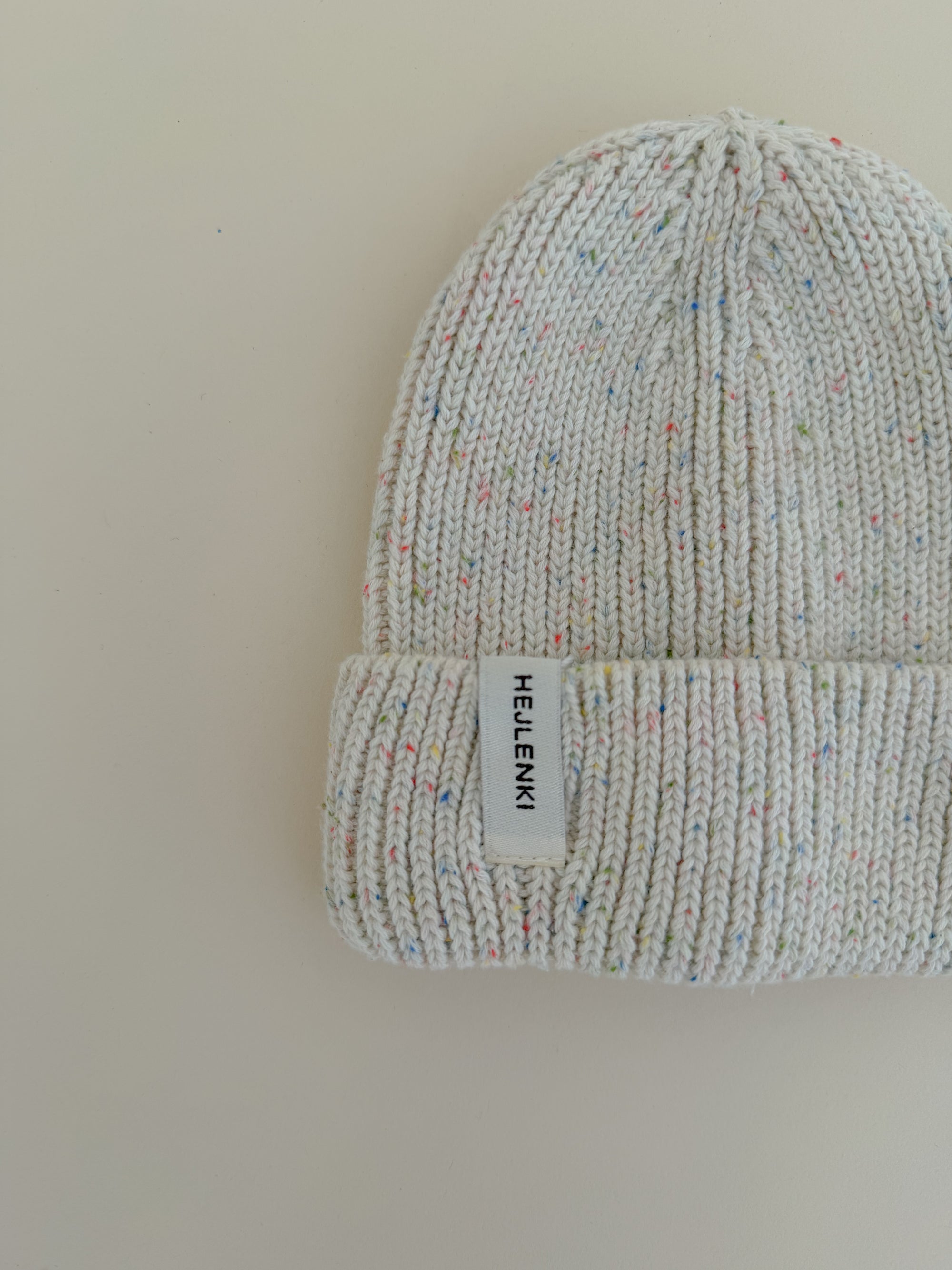 KNIT BEANIE CONFETTI