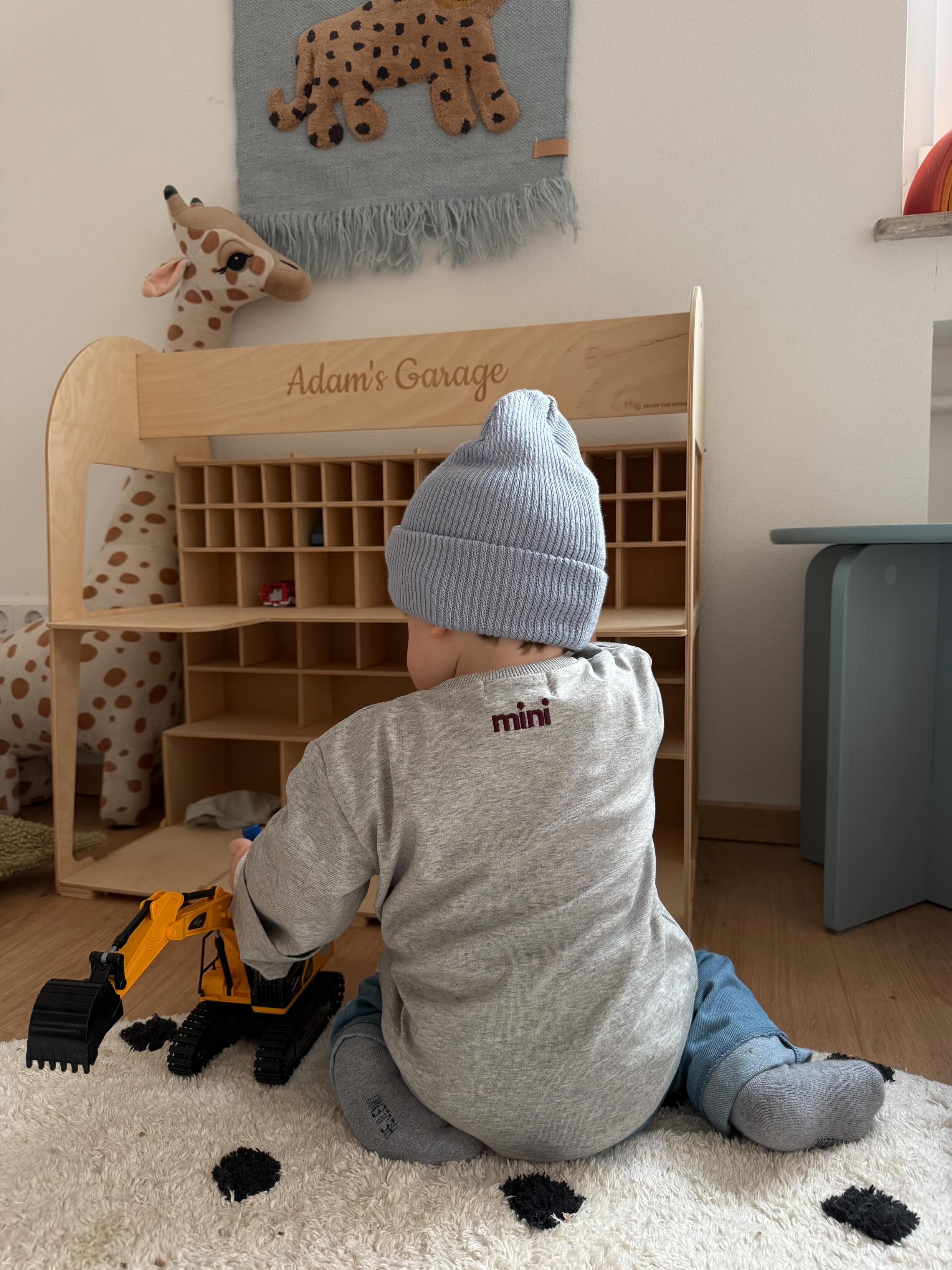 LONGSLEEVE MINI GREY MELANGE